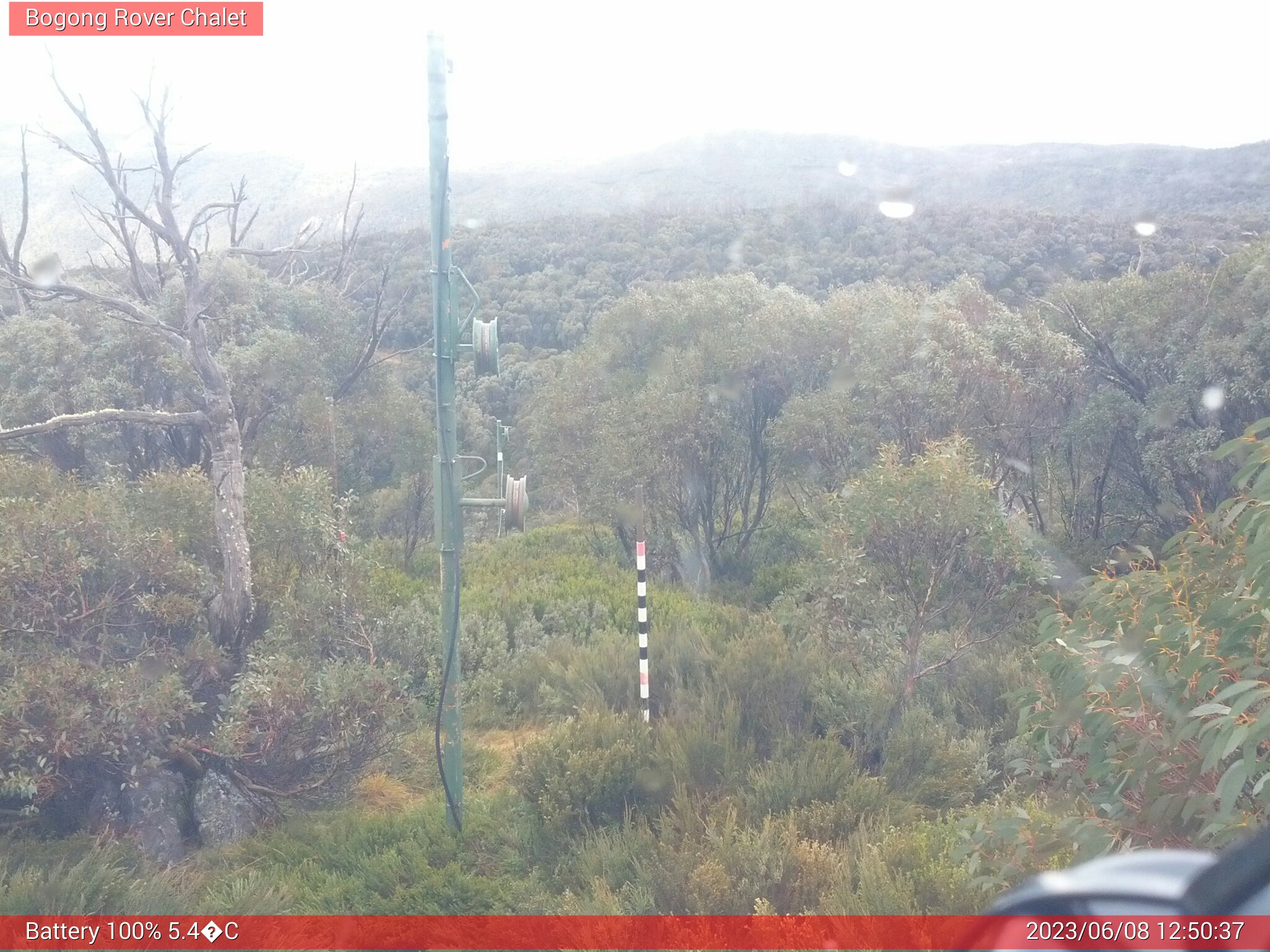 Bogong Web Cam 12:50pm Thursday 8th of June 2023