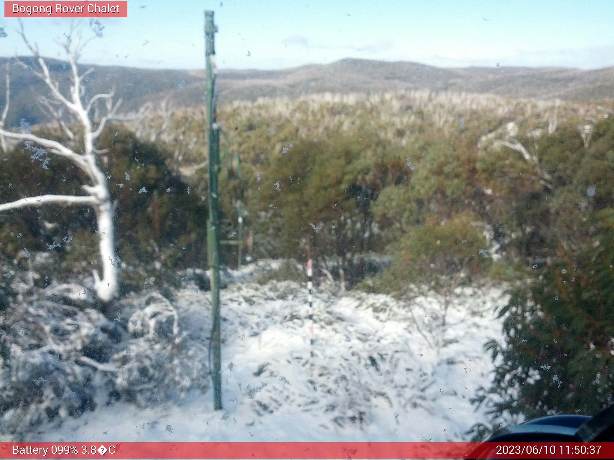 Bogong Web Cam 11:50am Saturday 10th of June 2023