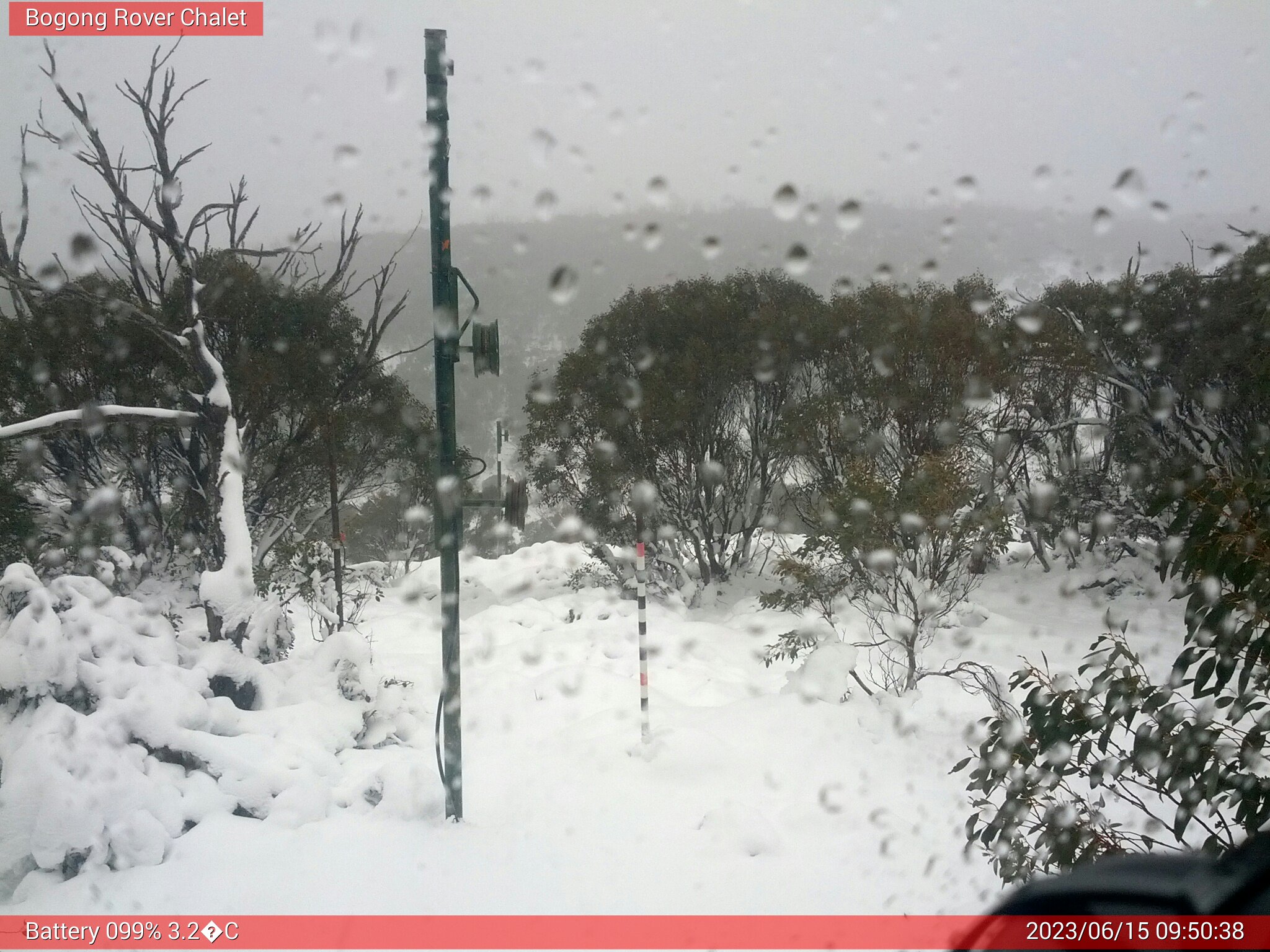 Bogong Web Cam 9:50am Thursday 15th of June 2023