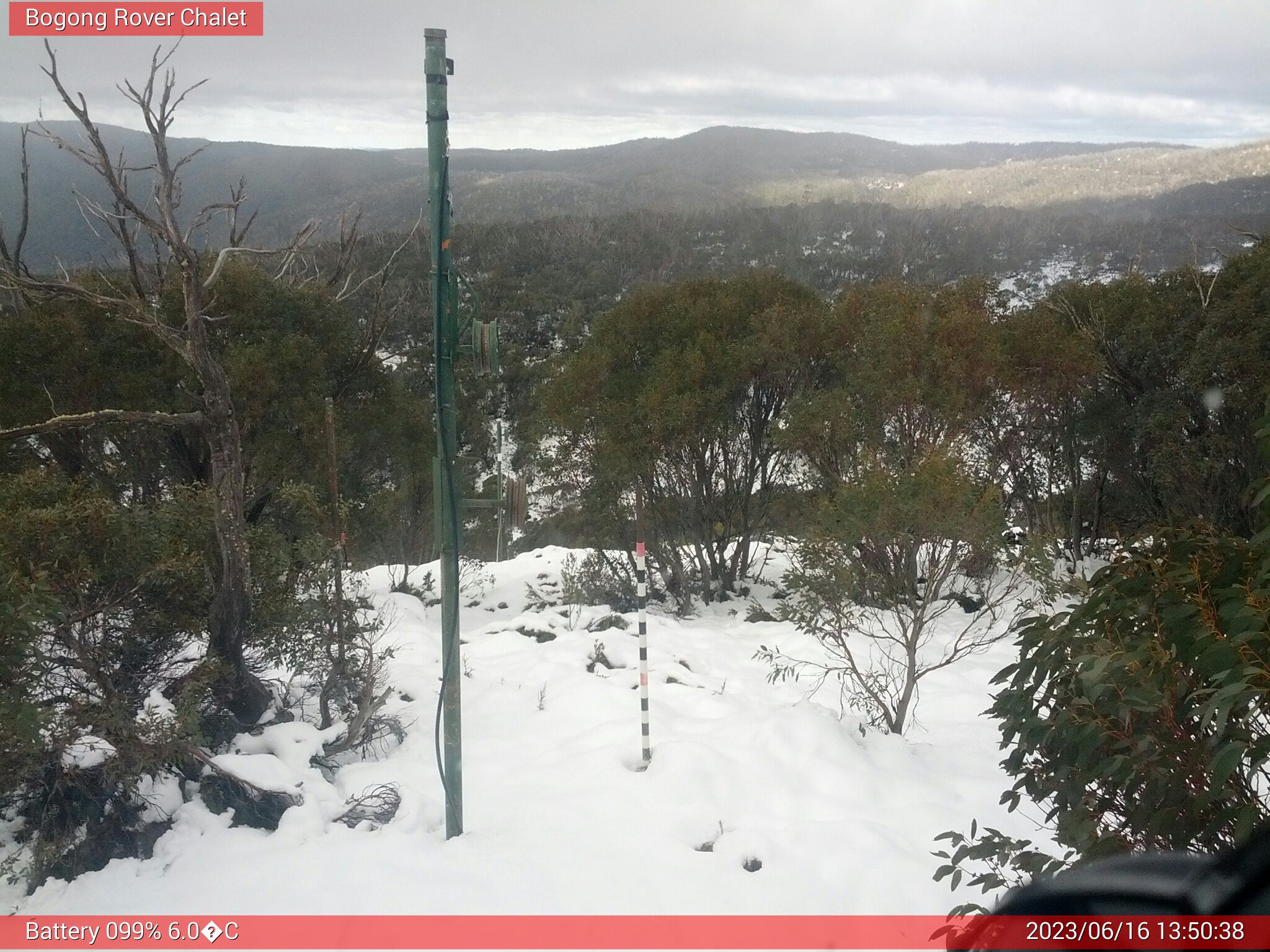 Bogong Web Cam 1:50pm Friday 16th of June 2023