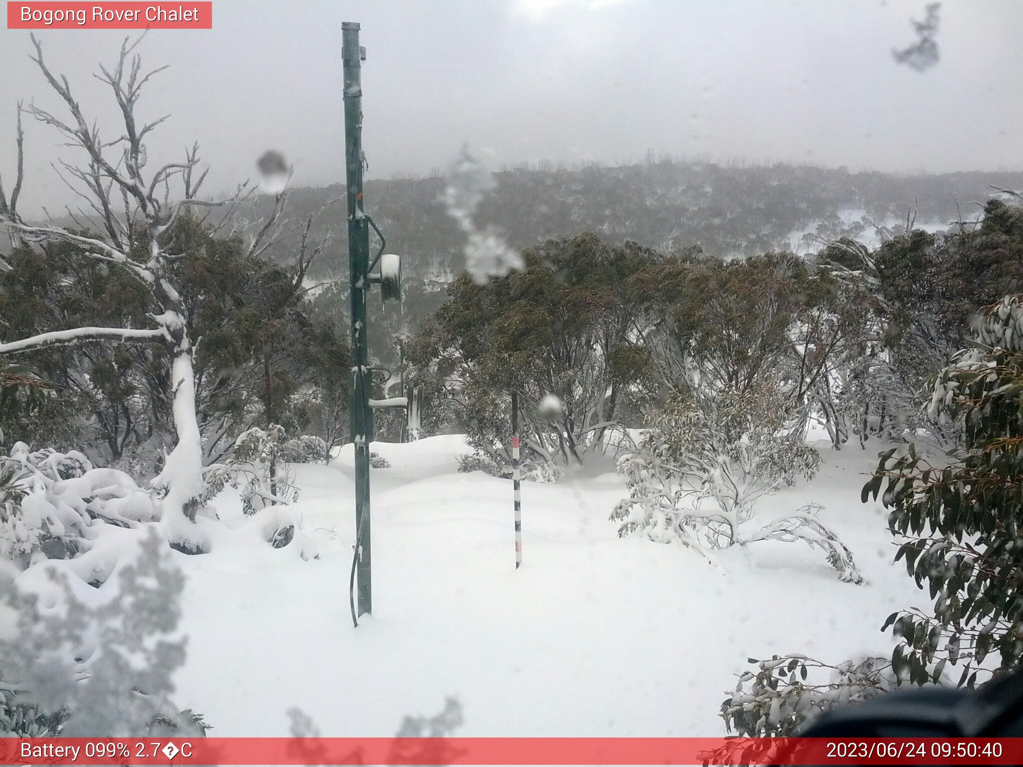 Bogong Web Cam 9:50am Saturday 24th of June 2023