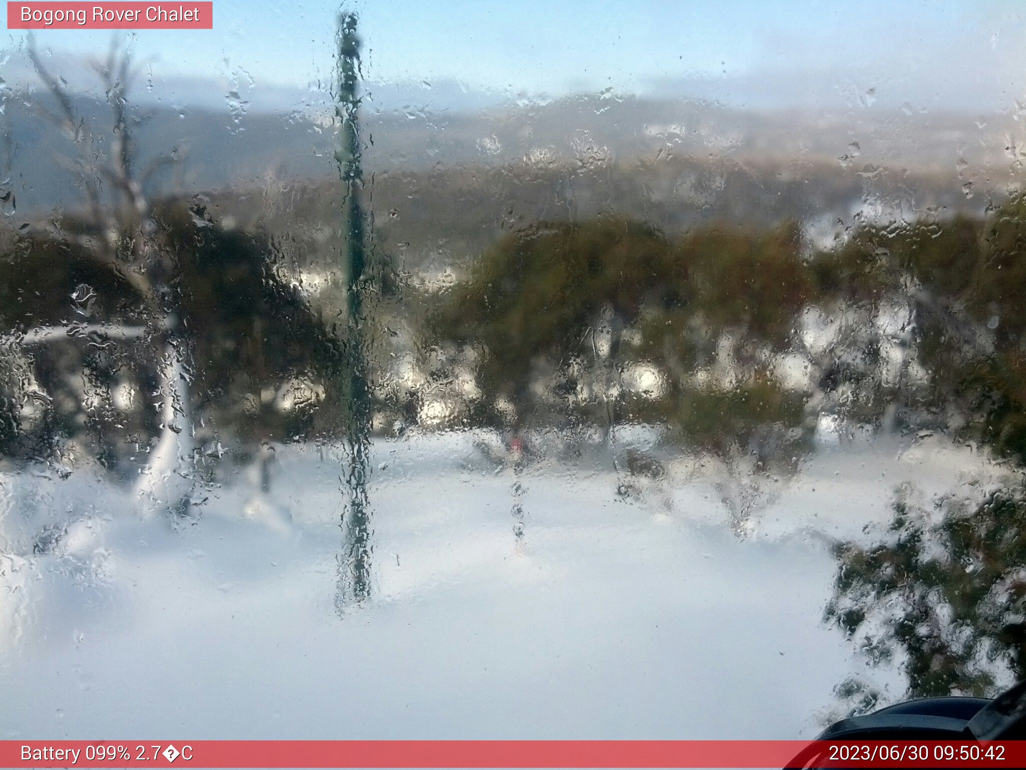 Bogong Web Cam 9:50am Friday 30th of June 2023