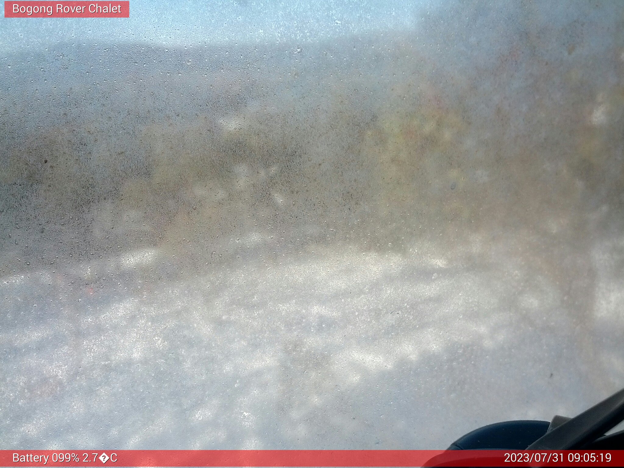 Bogong Web Cam 9:05am Monday 31st of July 2023