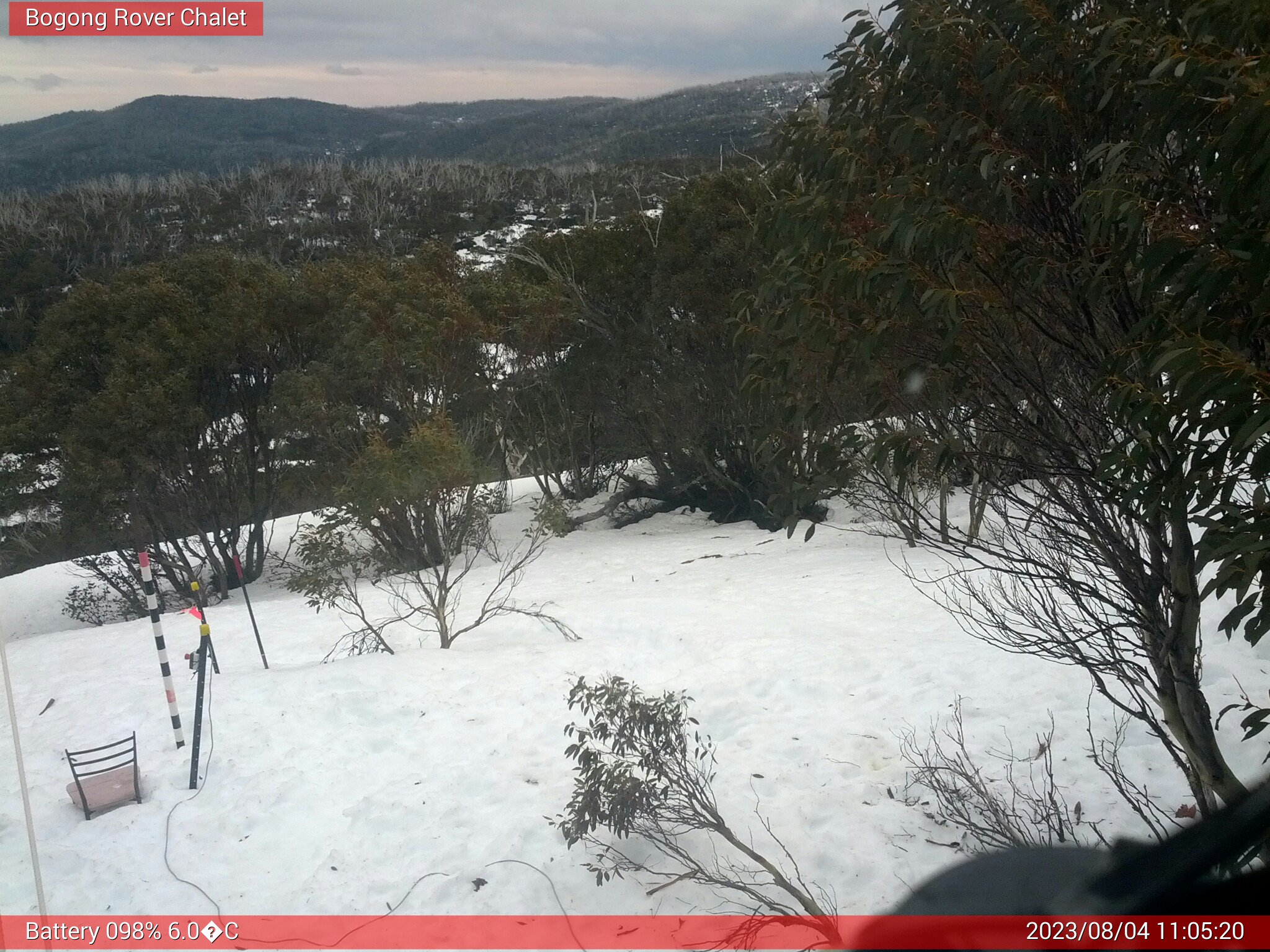 Bogong Web Cam 11:05am Friday 4th of August 2023