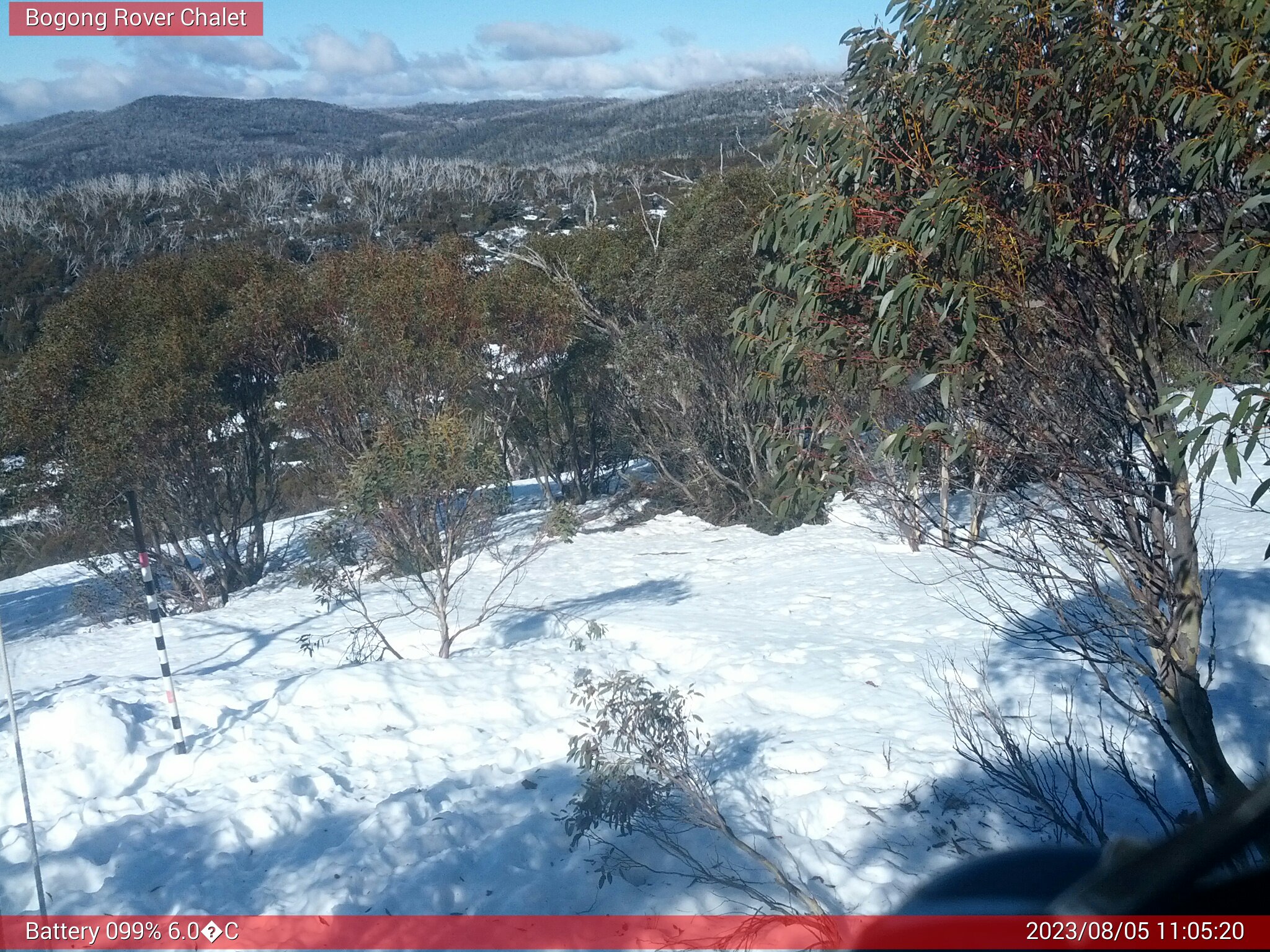 Bogong Web Cam 11:05am Saturday 5th of August 2023