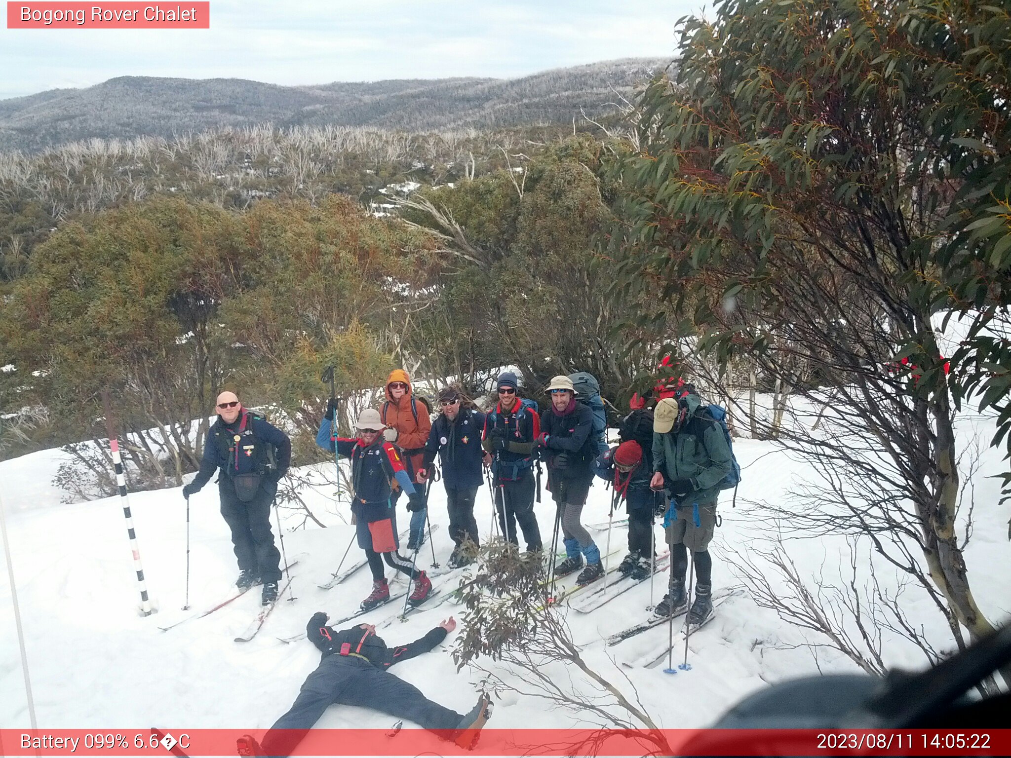 Bogong Web Cam 2:05pm Friday 11th of August 2023