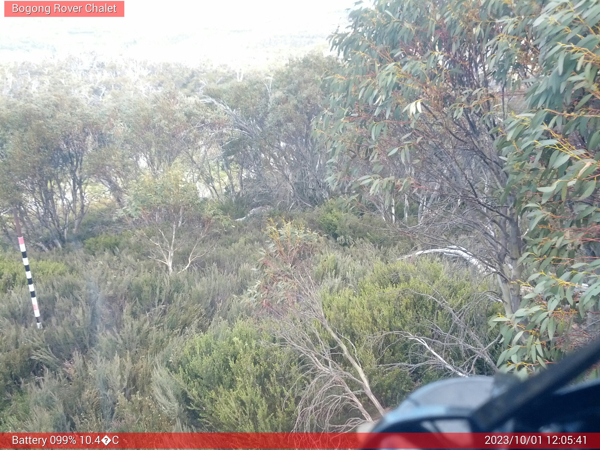 Bogong Web Cam 12:05pm Sunday 1st of October 2023