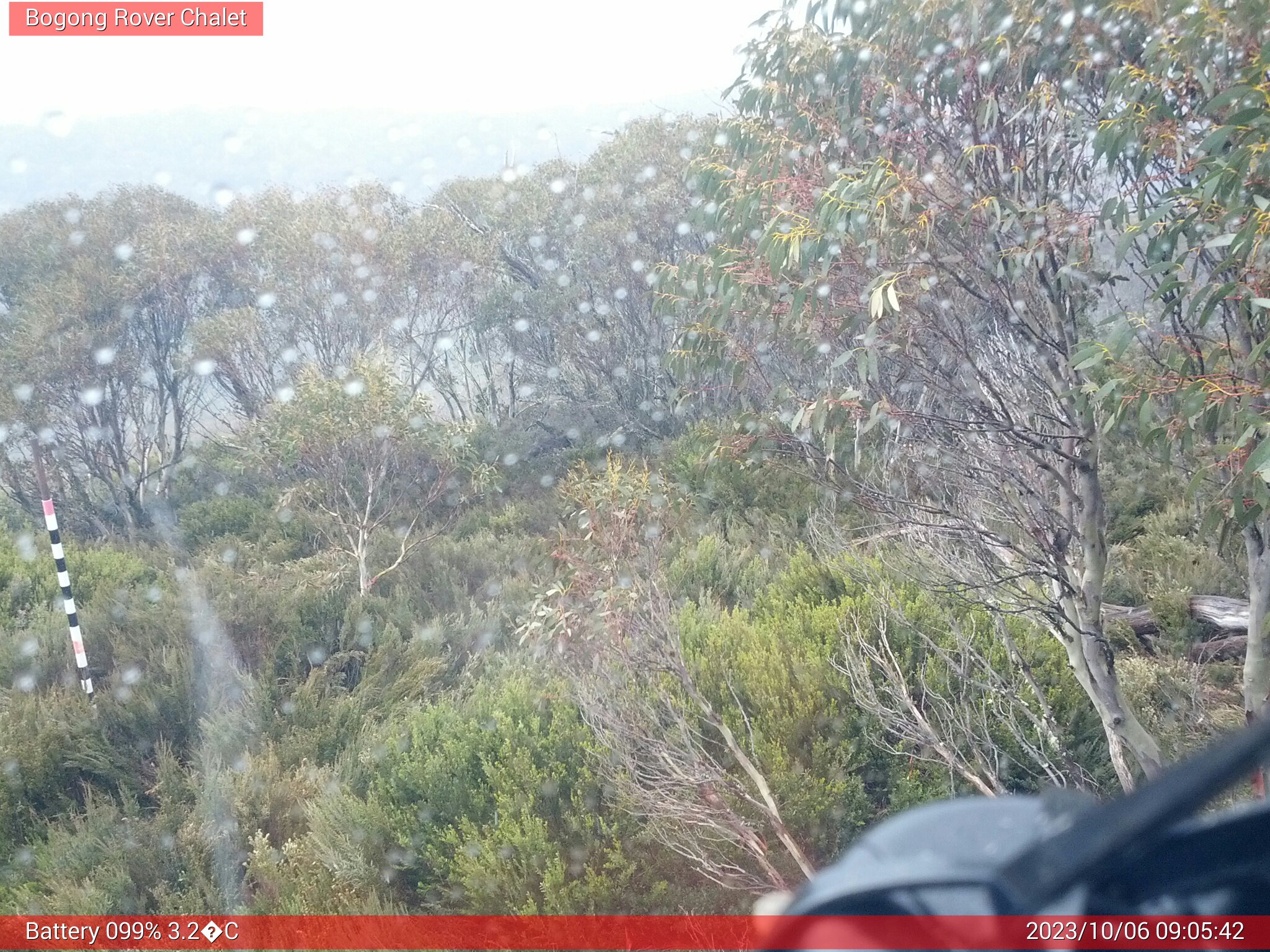 Bogong Web Cam 9:05am Friday 6th of October 2023