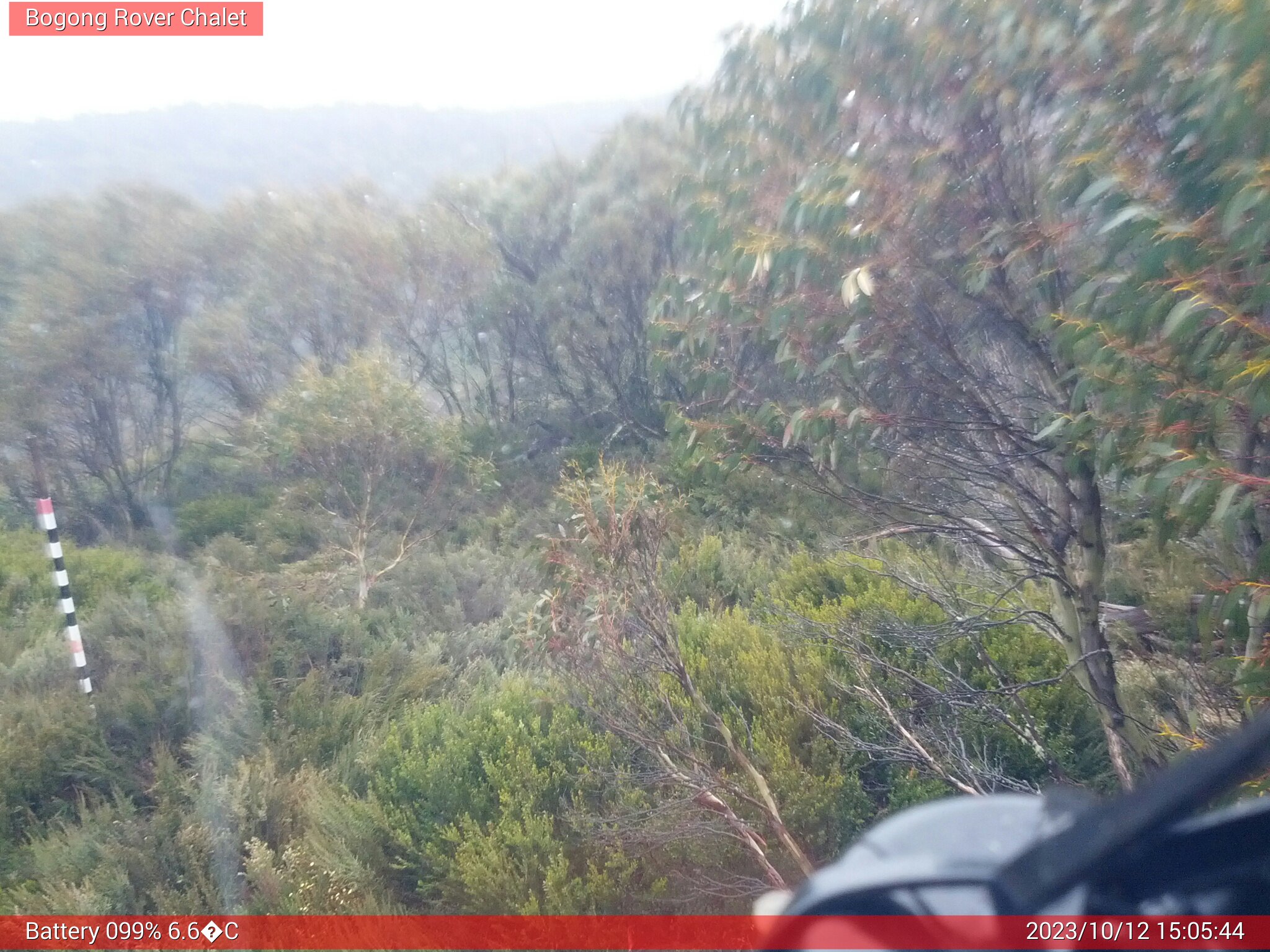 Bogong Web Cam 3:05pm Thursday 12th of October 2023