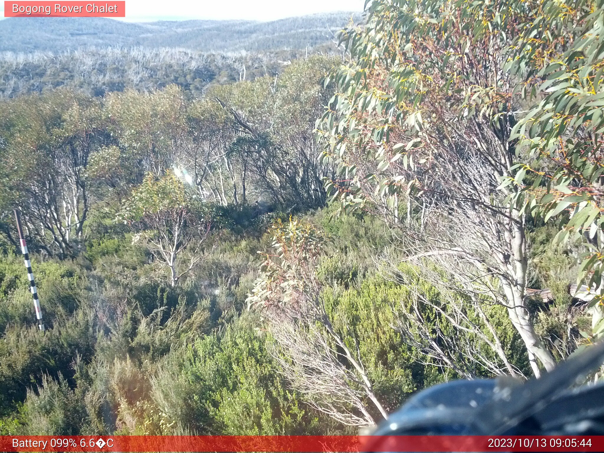 Bogong Web Cam 9:05am Friday 13th of October 2023