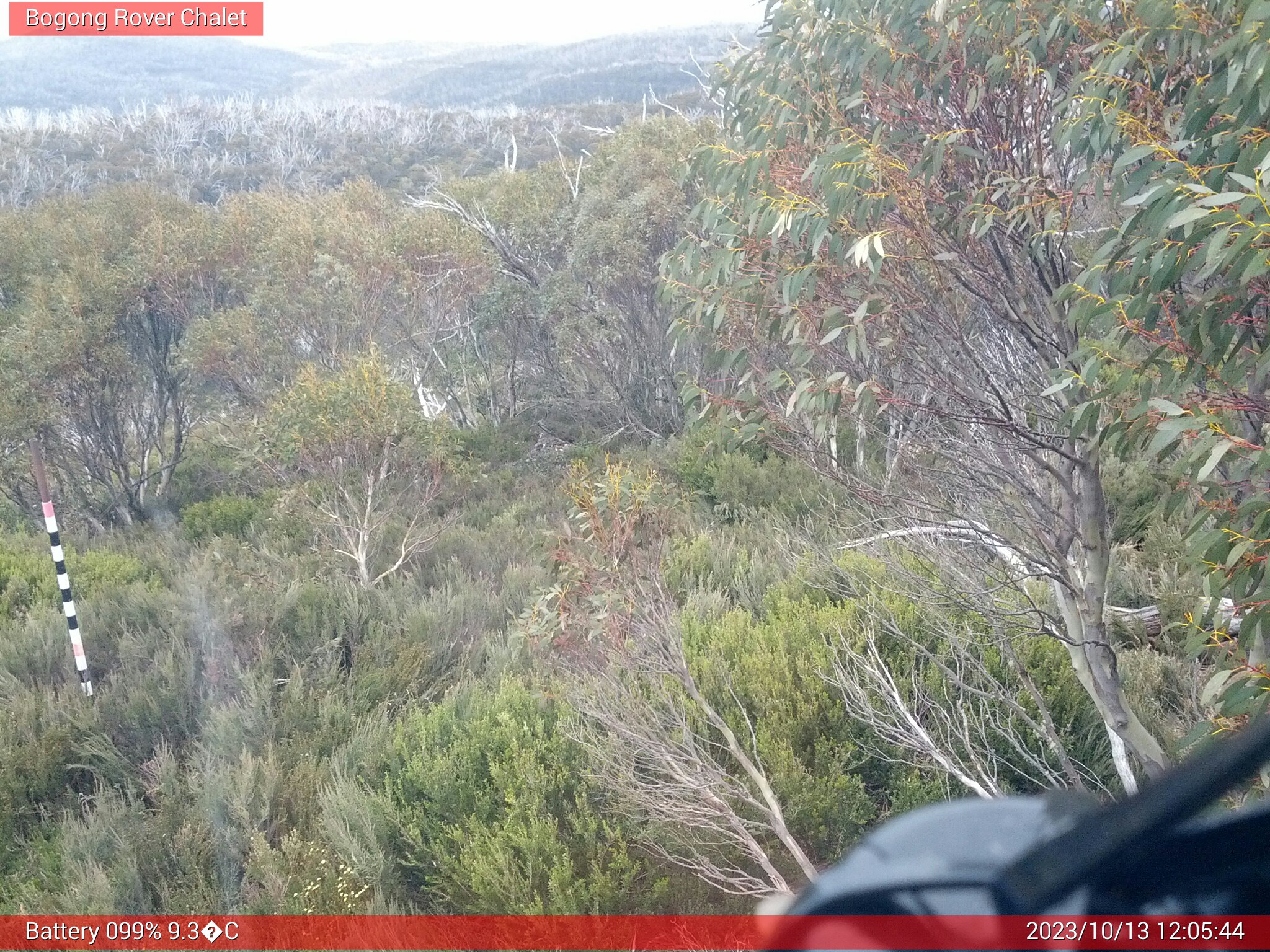 Bogong Web Cam 12:05pm Friday 13th of October 2023