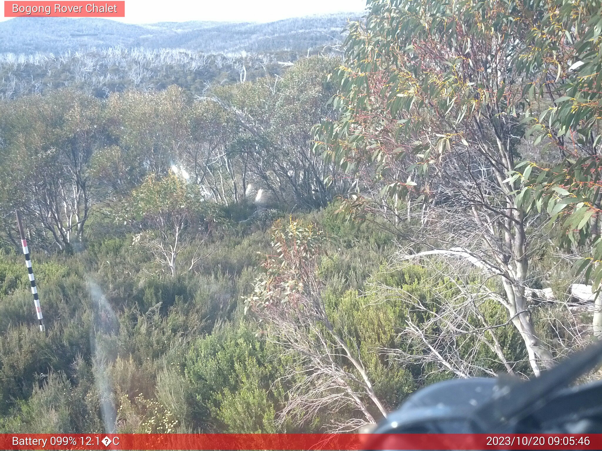 Bogong Web Cam 9:05am Friday 20th of October 2023