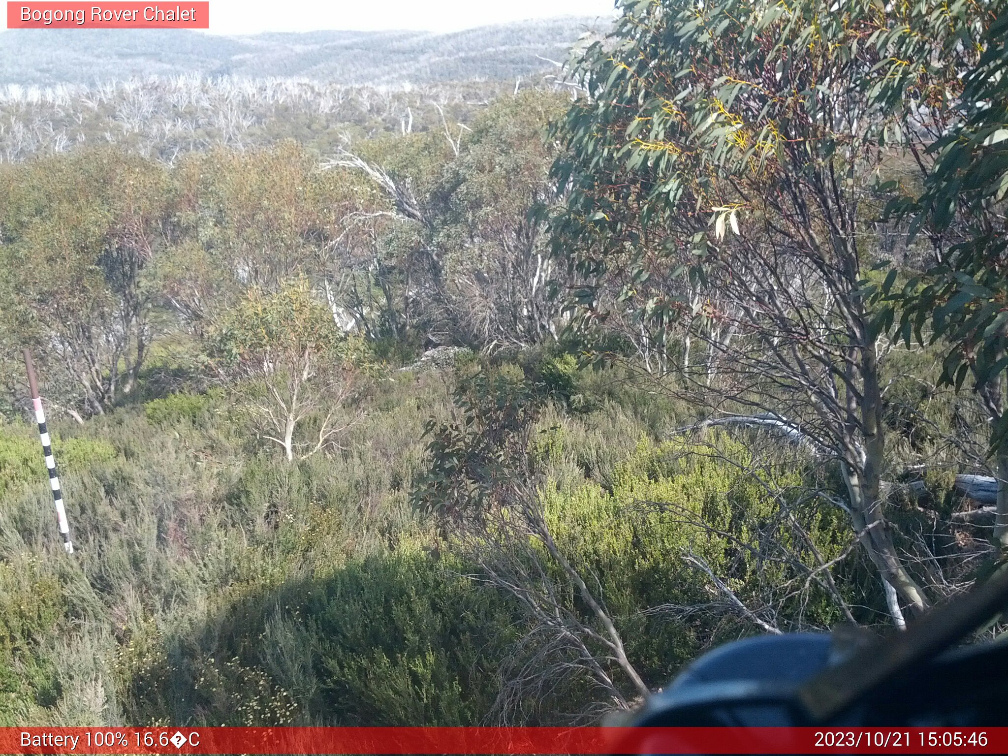 Bogong Web Cam 3:05pm Saturday 21st of October 2023