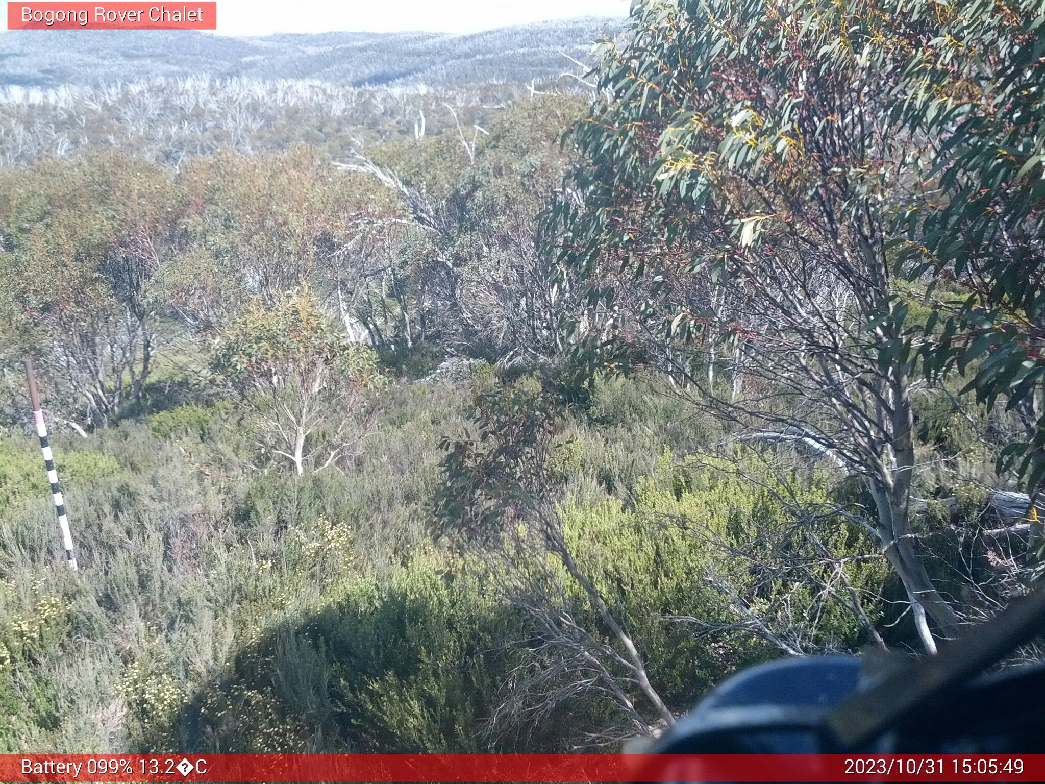 Bogong Web Cam 3:05pm Tuesday 31st of October 2023