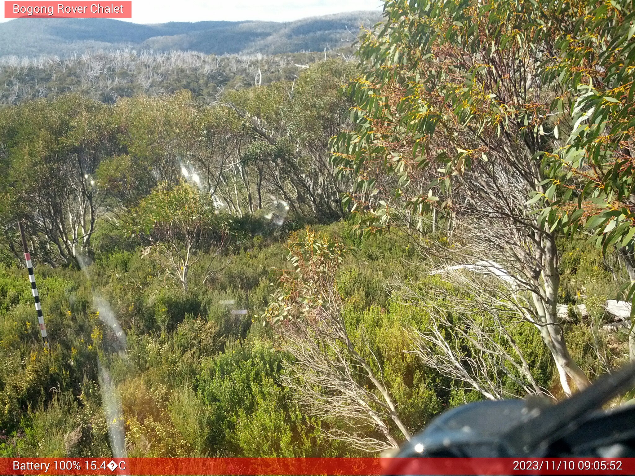 Bogong Web Cam 9:05am Friday 10th of November 2023