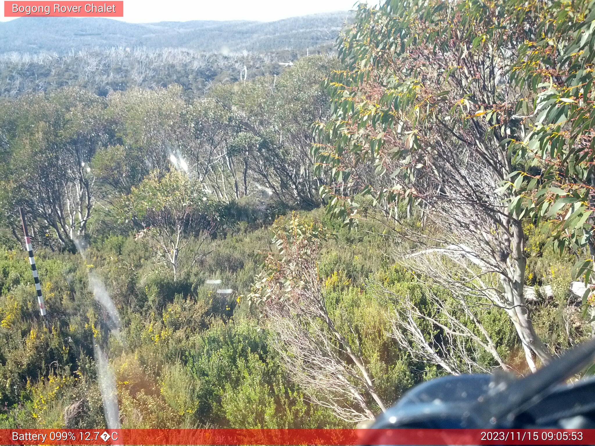 Bogong Web Cam 9:05am Wednesday 15th of November 2023