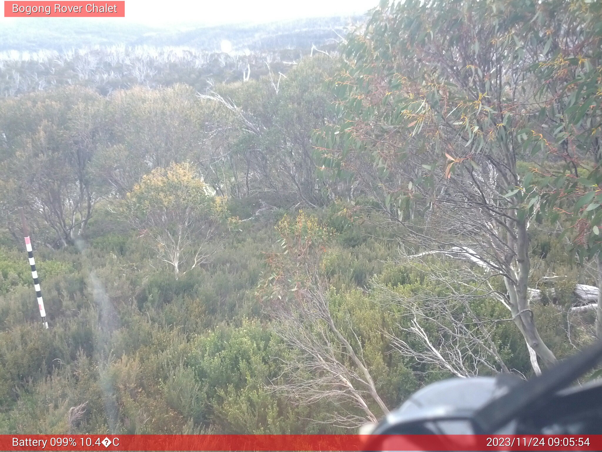 Bogong Web Cam 9:05am Friday 24th of November 2023