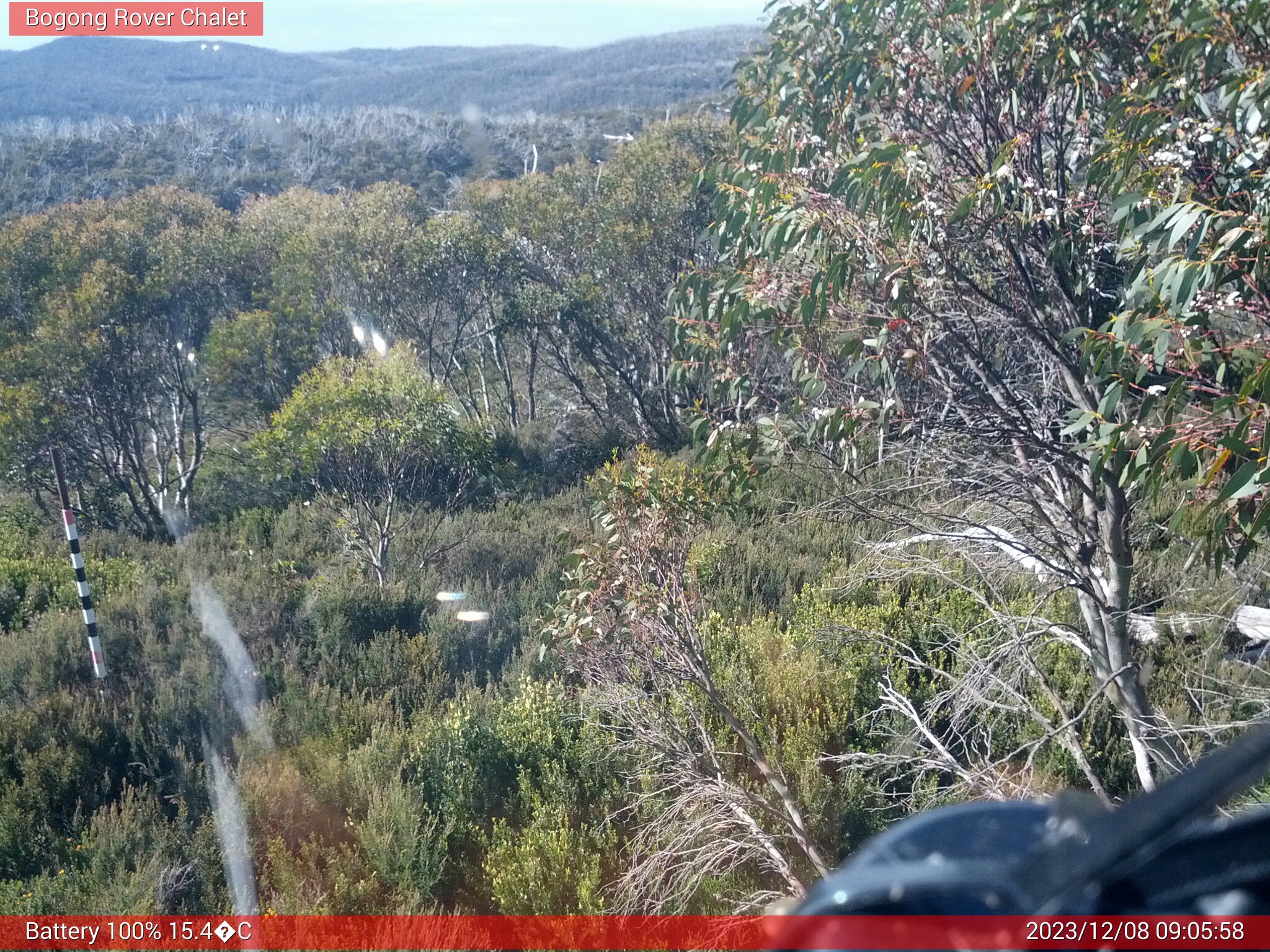 Bogong Web Cam 9:05am Friday 8th of December 2023