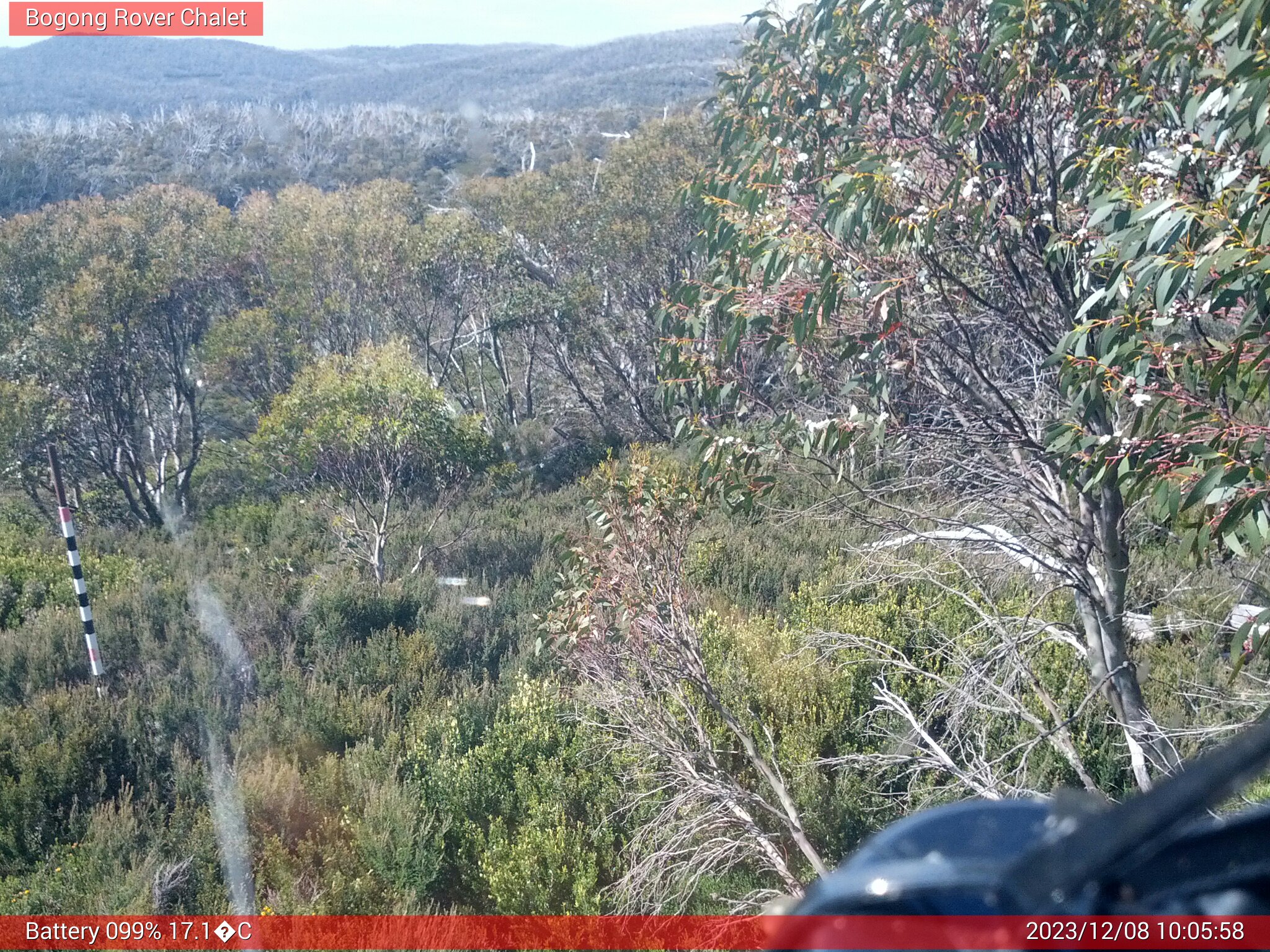 Bogong Web Cam 10:05am Friday 8th of December 2023