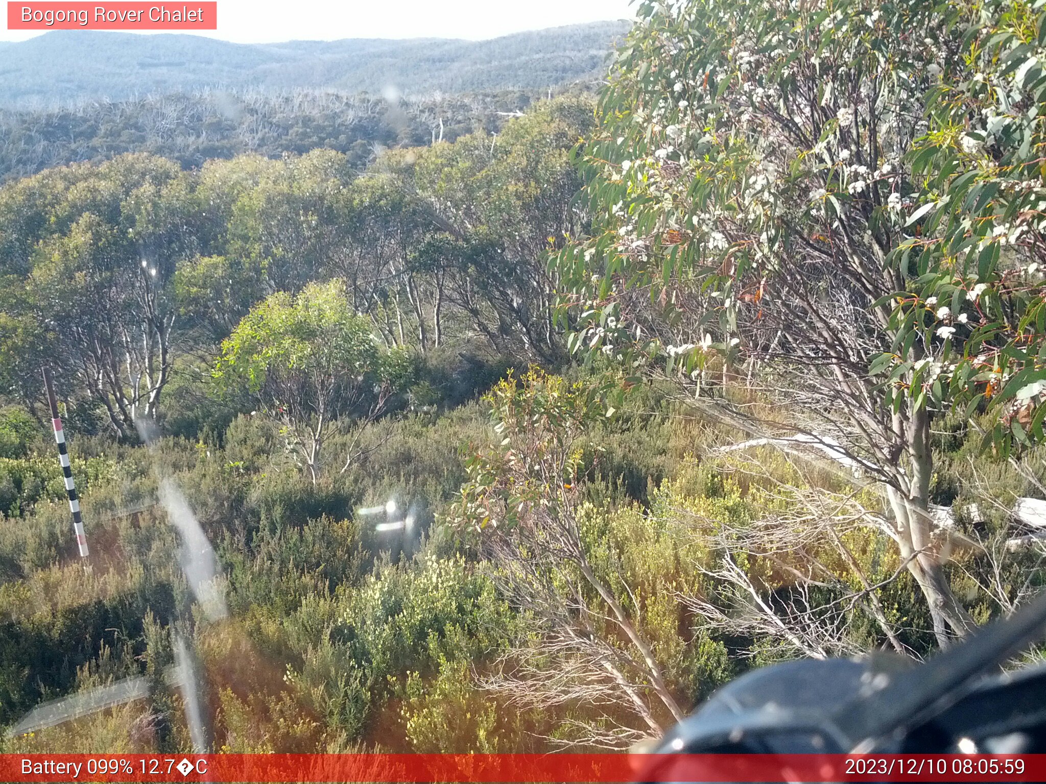 Bogong Web Cam 8:05am Sunday 10th of December 2023