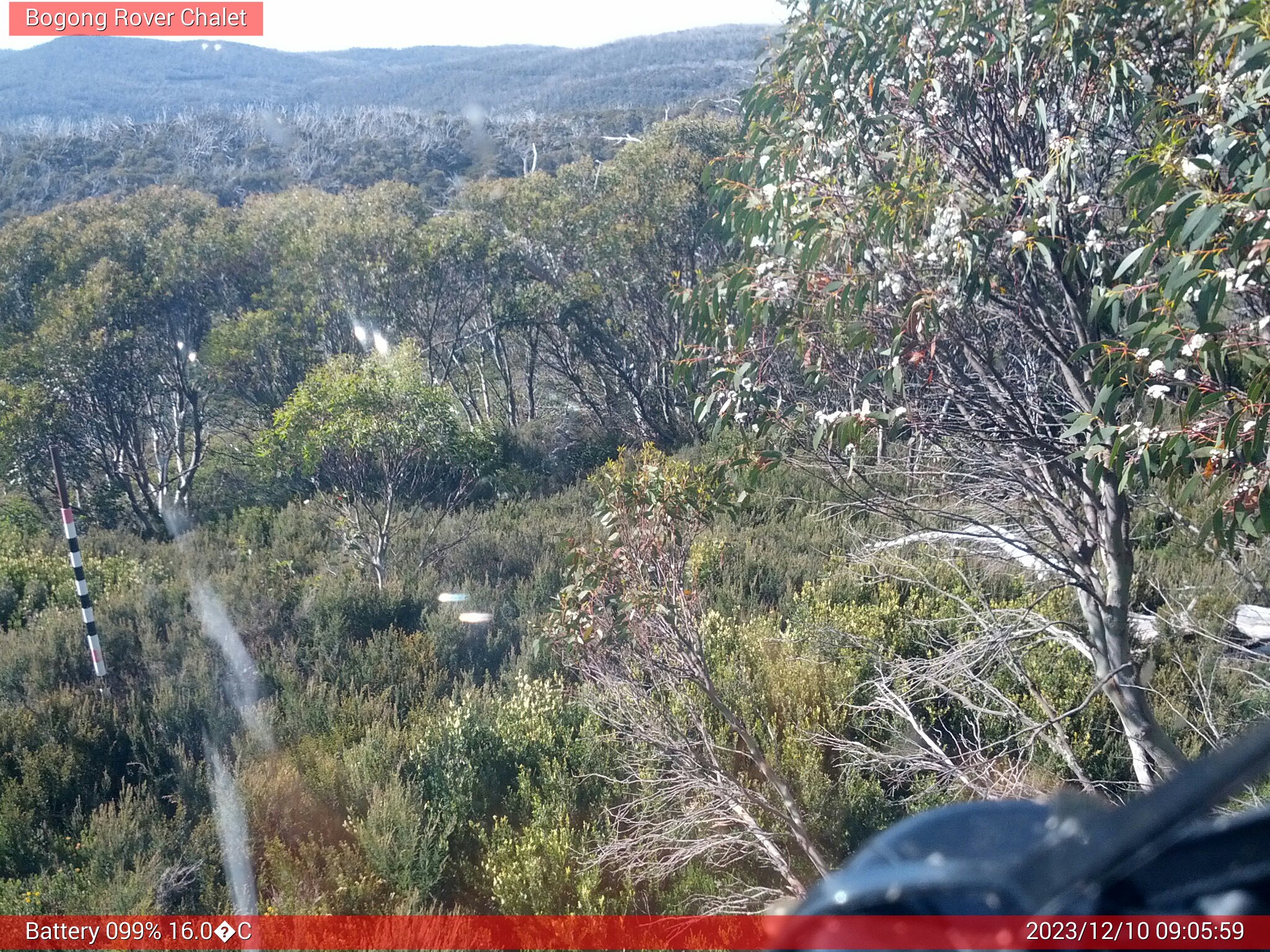 Bogong Web Cam 9:05am Sunday 10th of December 2023