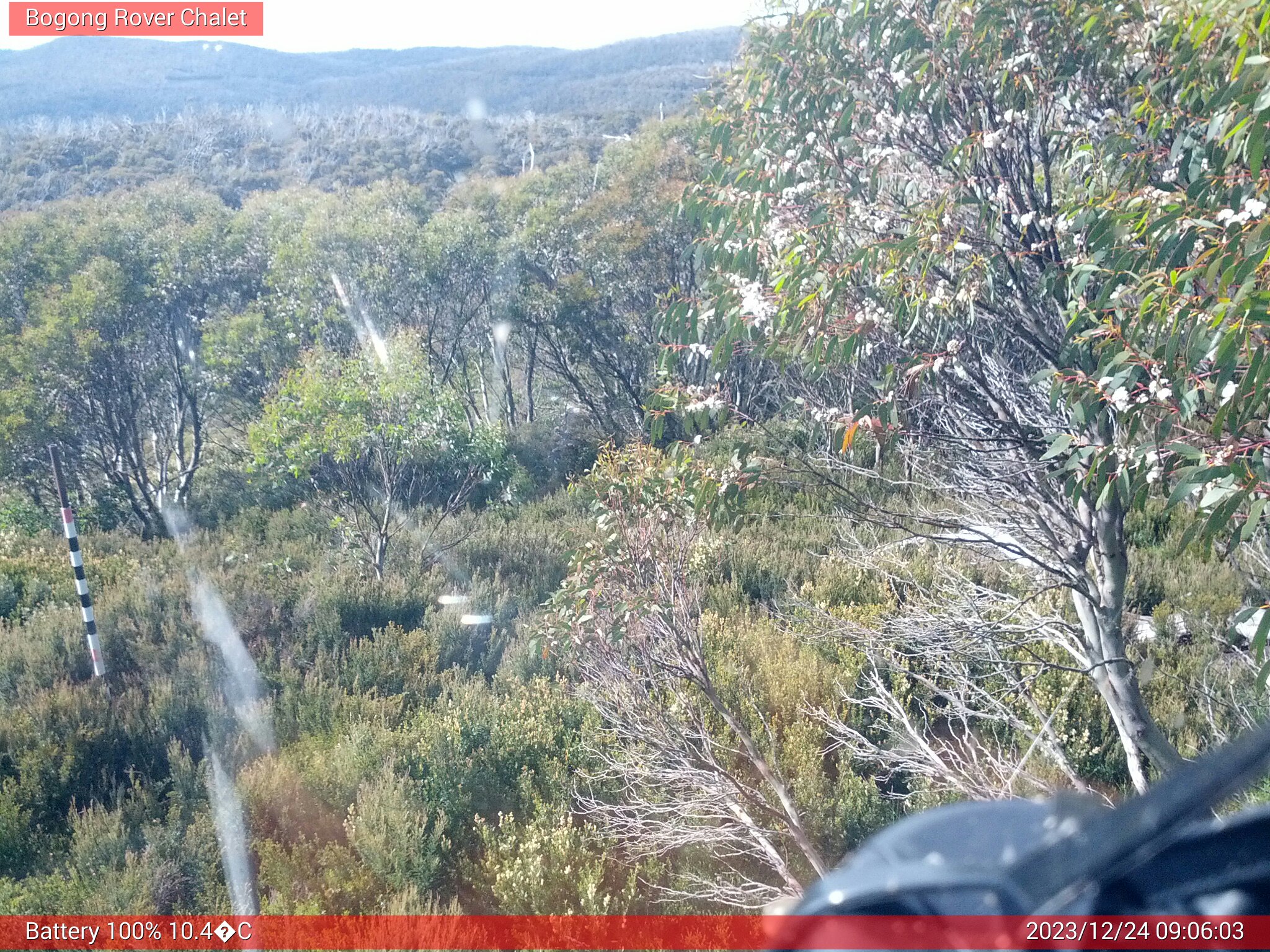 Bogong Web Cam 9:06am Sunday 24th of December 2023