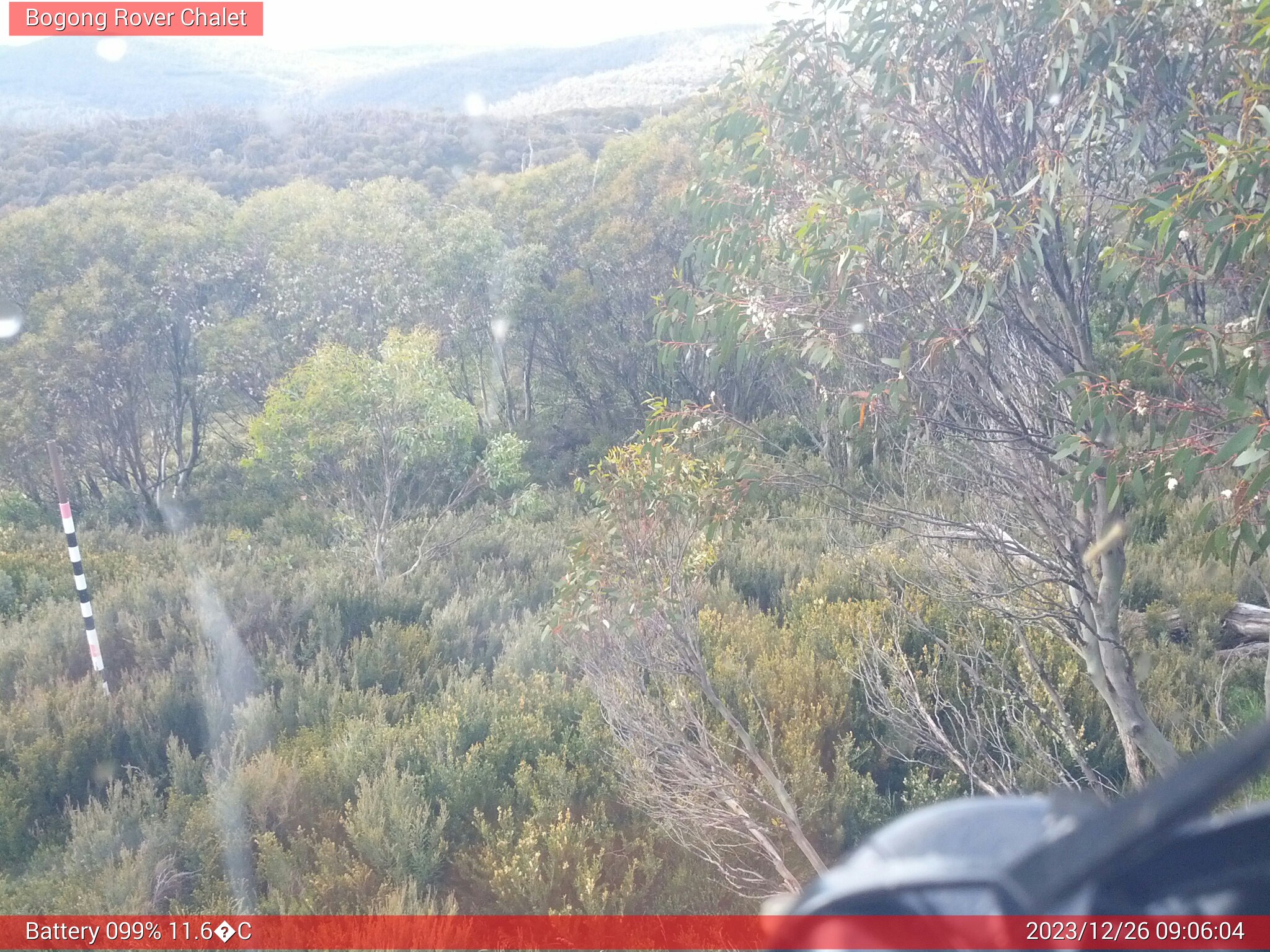 Bogong Web Cam 9:06am Tuesday 26th of December 2023