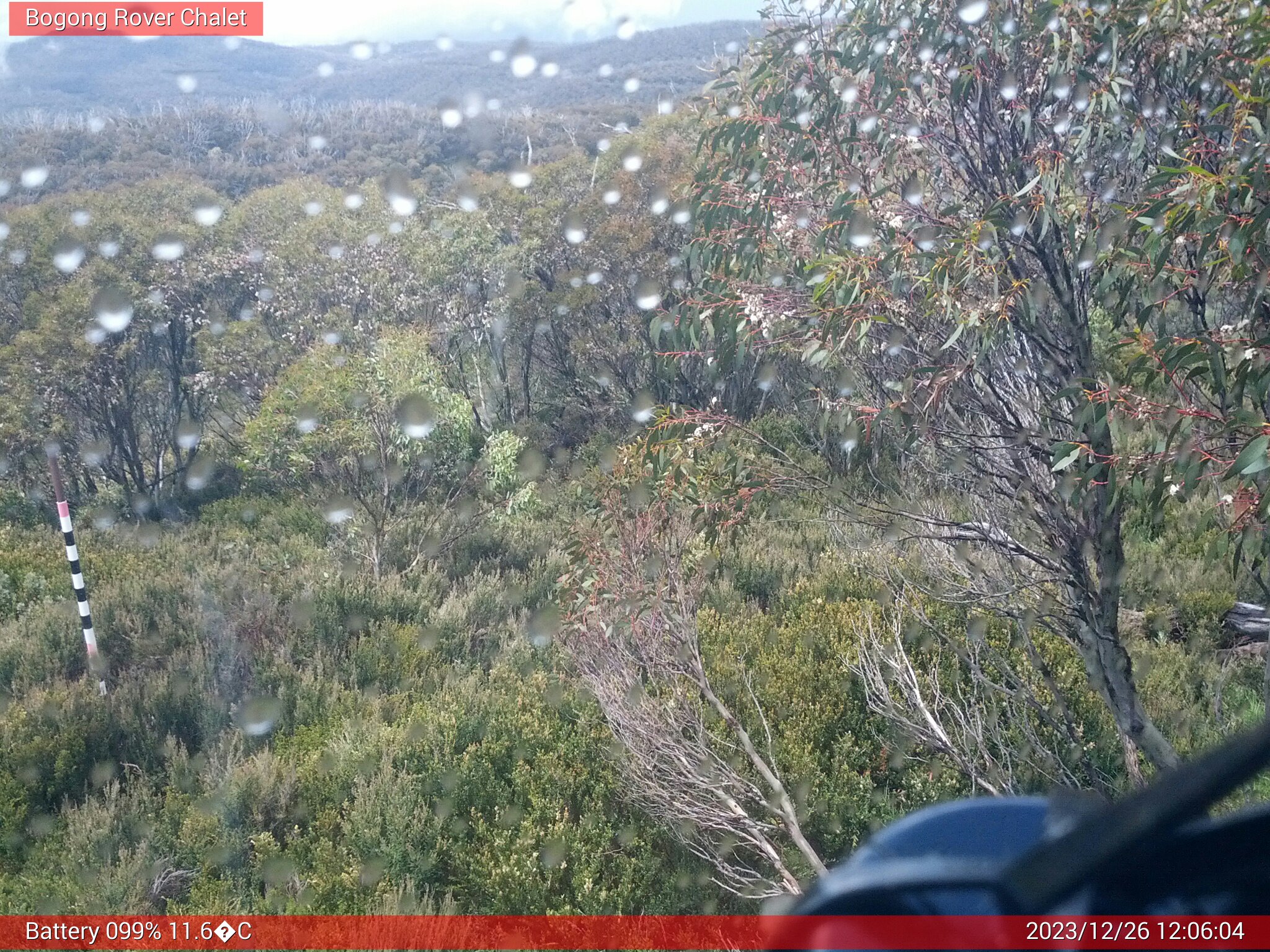 Bogong Web Cam 12:06pm Tuesday 26th of December 2023