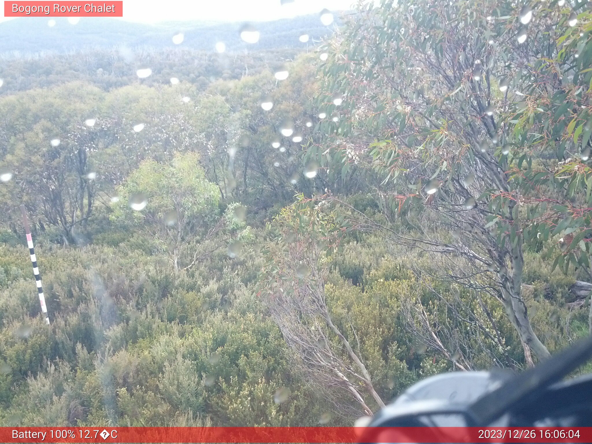 Bogong Web Cam 4:06pm Tuesday 26th of December 2023