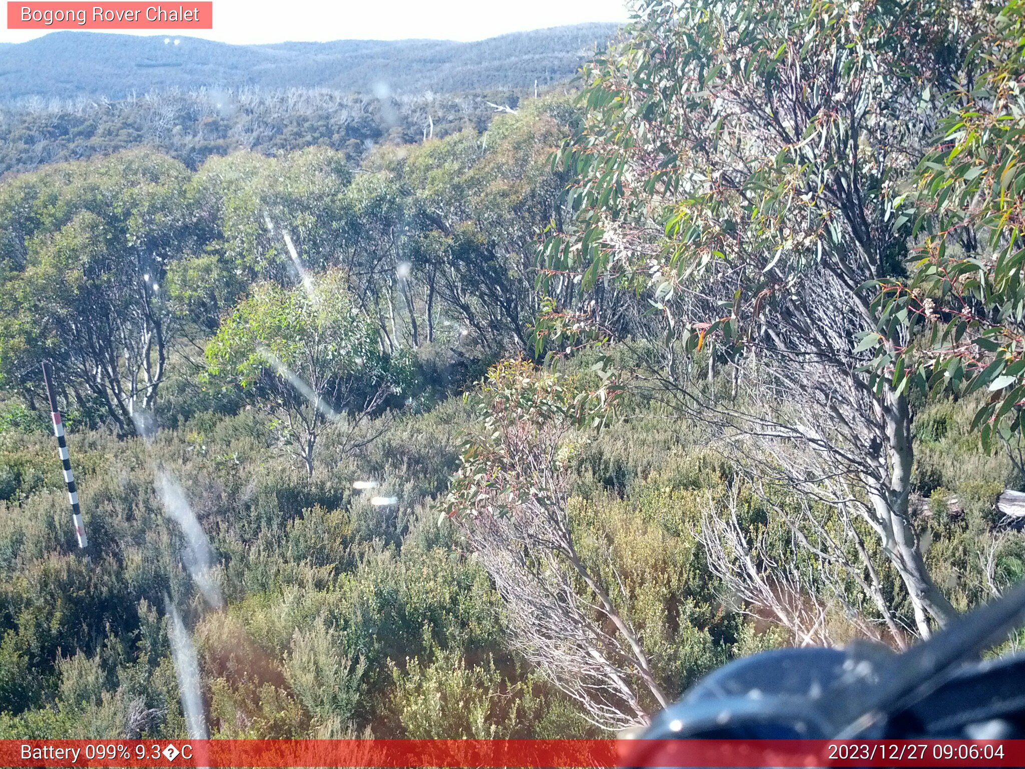 Bogong Web Cam 9:06am Wednesday 27th of December 2023