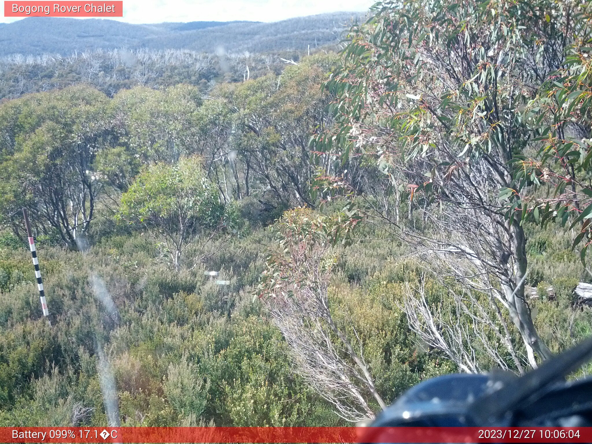 Bogong Web Cam 10:06am Wednesday 27th of December 2023