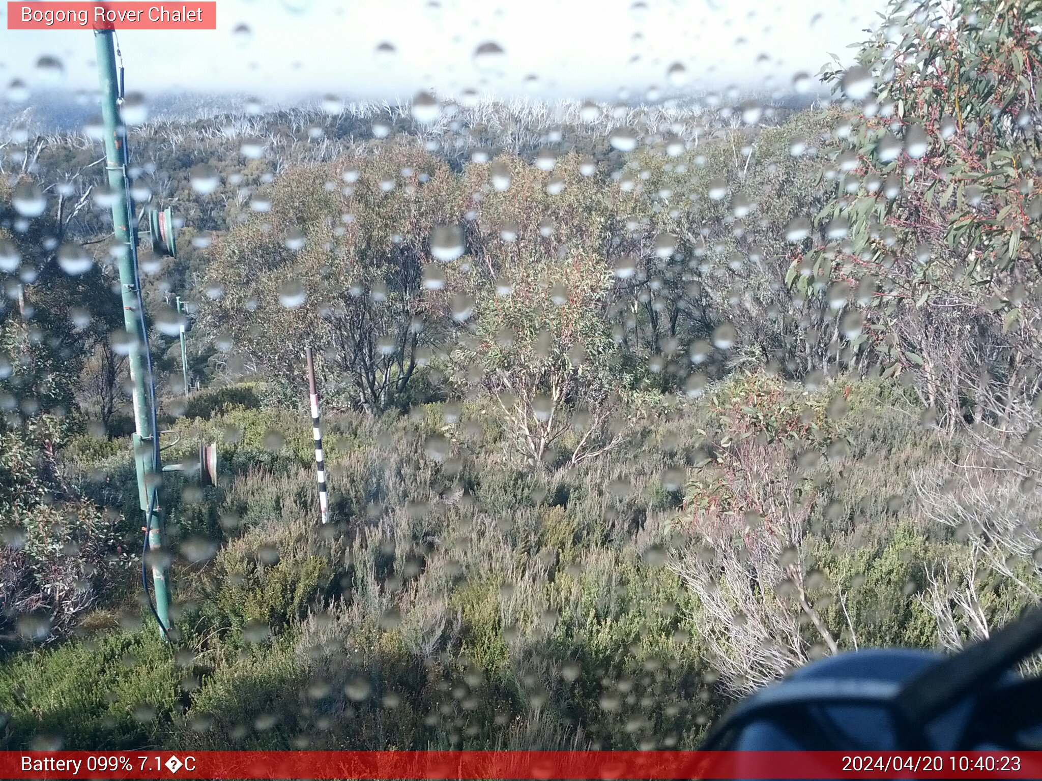 Bogong Web Cam 10:40am Saturday 20th of April 2024