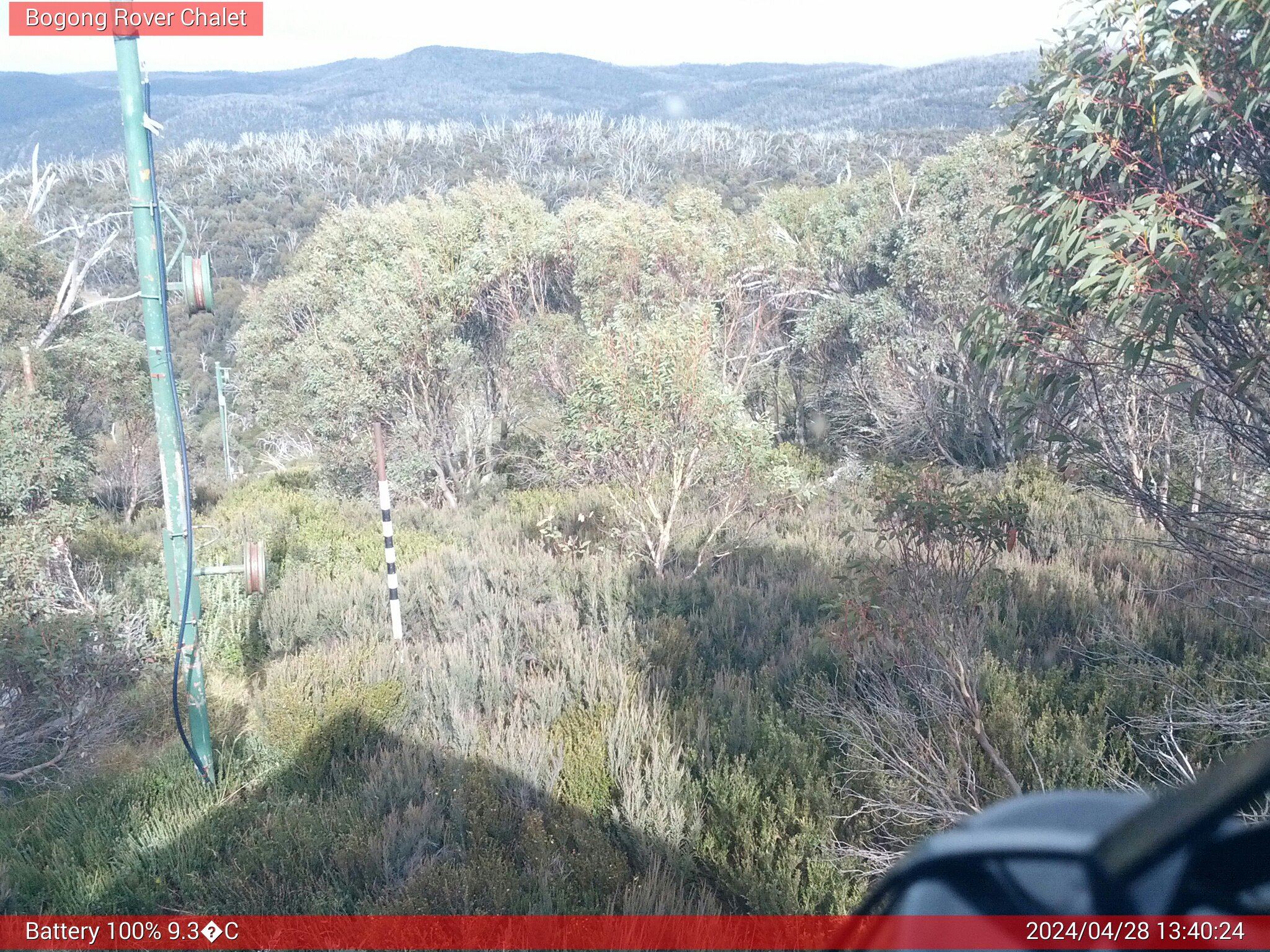 Bogong Web Cam 1:40pm Sunday 28th of April 2024