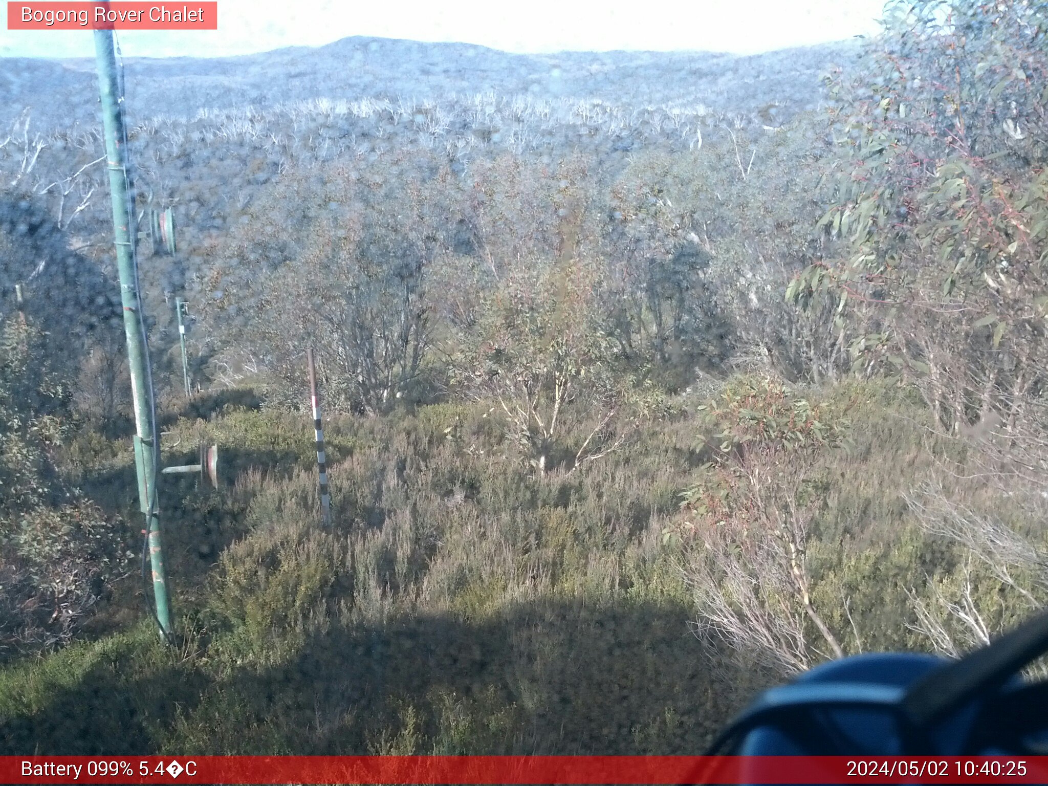 Bogong Web Cam 10:40am Thursday 2nd of May 2024