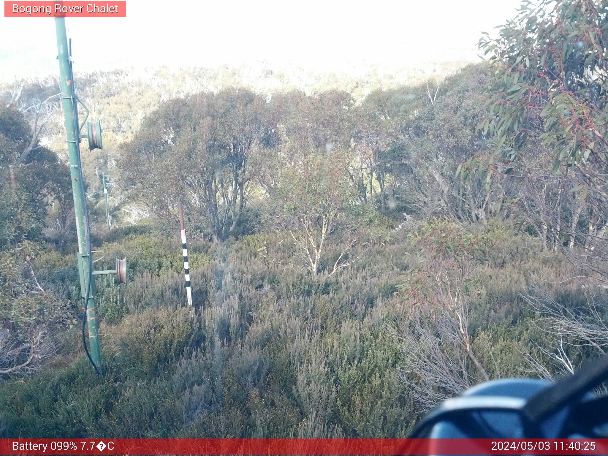 Bogong Web Cam 11:40am Friday 3rd of May 2024