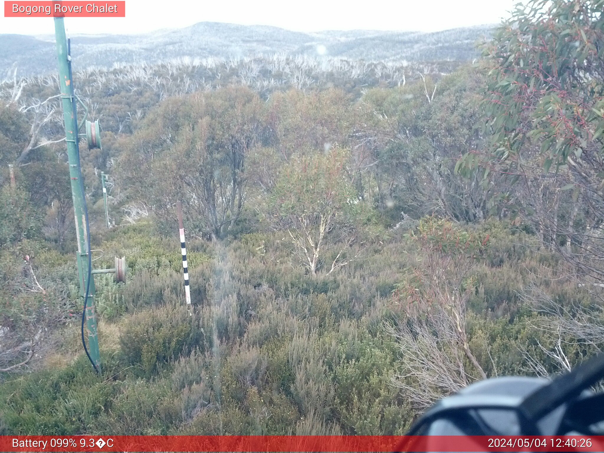 Bogong Web Cam 12:40pm Saturday 4th of May 2024