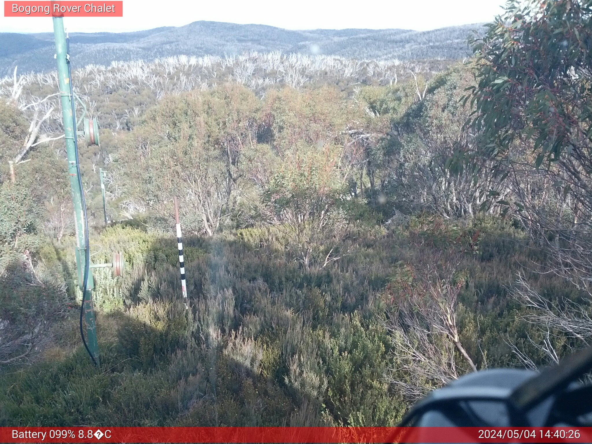 Bogong Web Cam 2:40pm Saturday 4th of May 2024