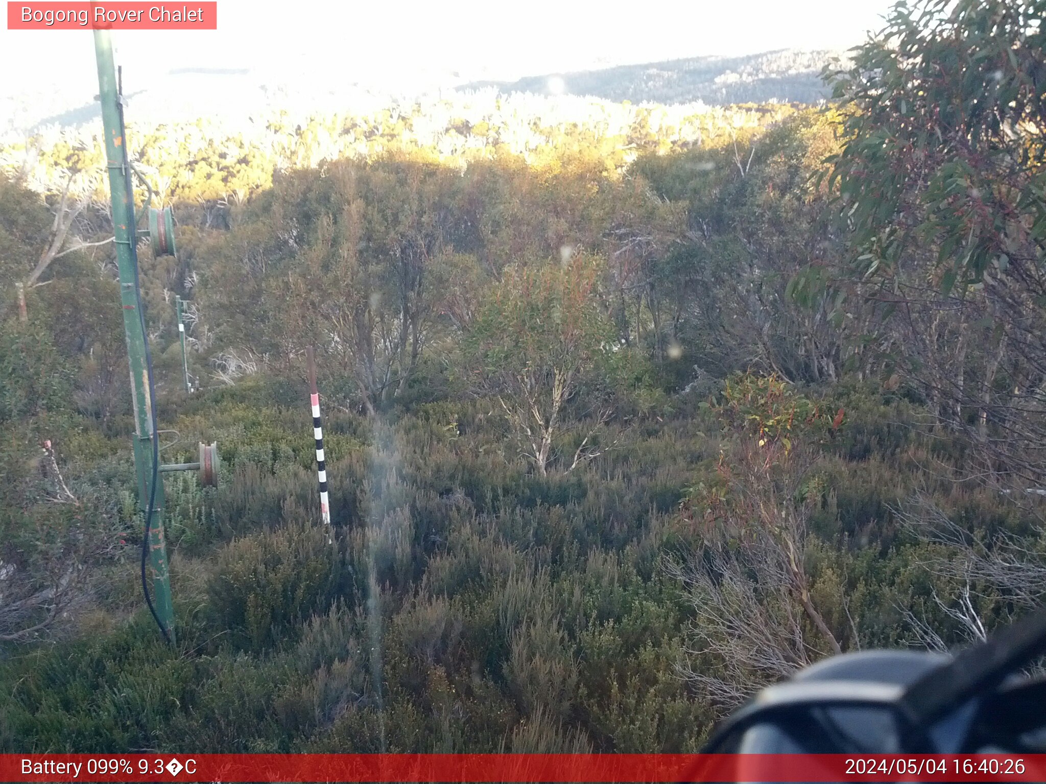 Bogong Web Cam 4:40pm Saturday 4th of May 2024