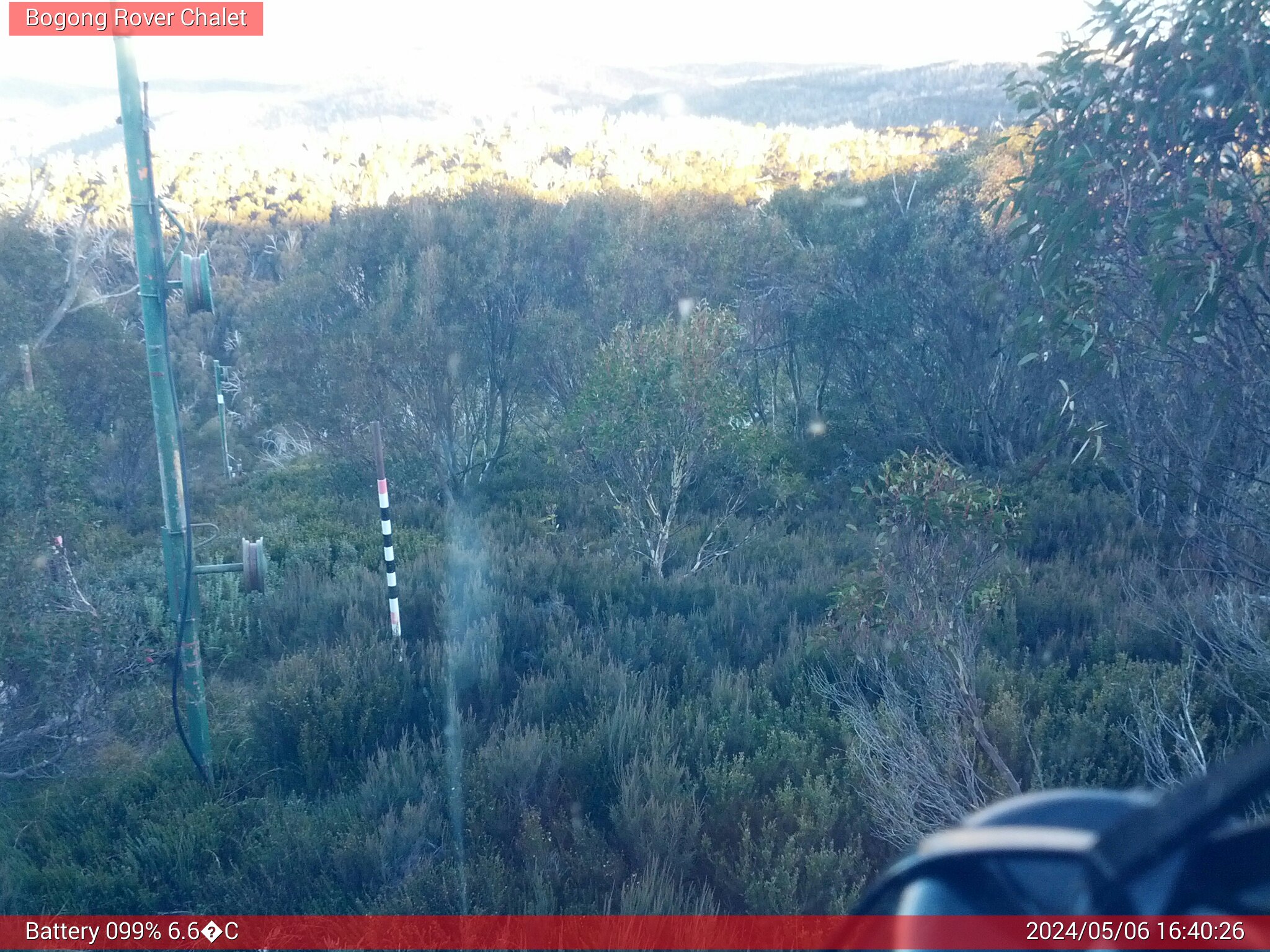 Bogong Web Cam 4:40pm Monday 6th of May 2024