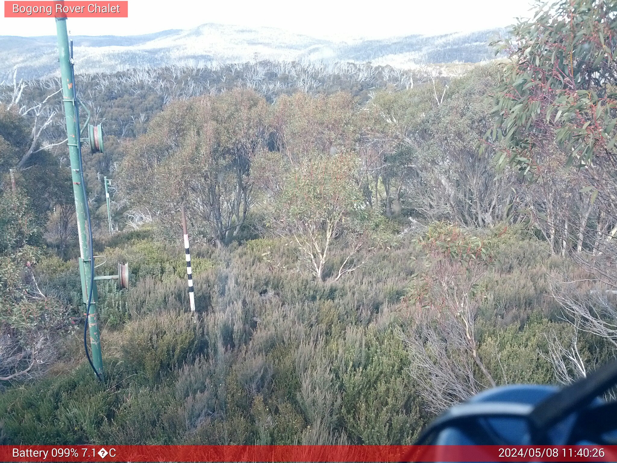 Bogong Web Cam 11:40am Wednesday 8th of May 2024