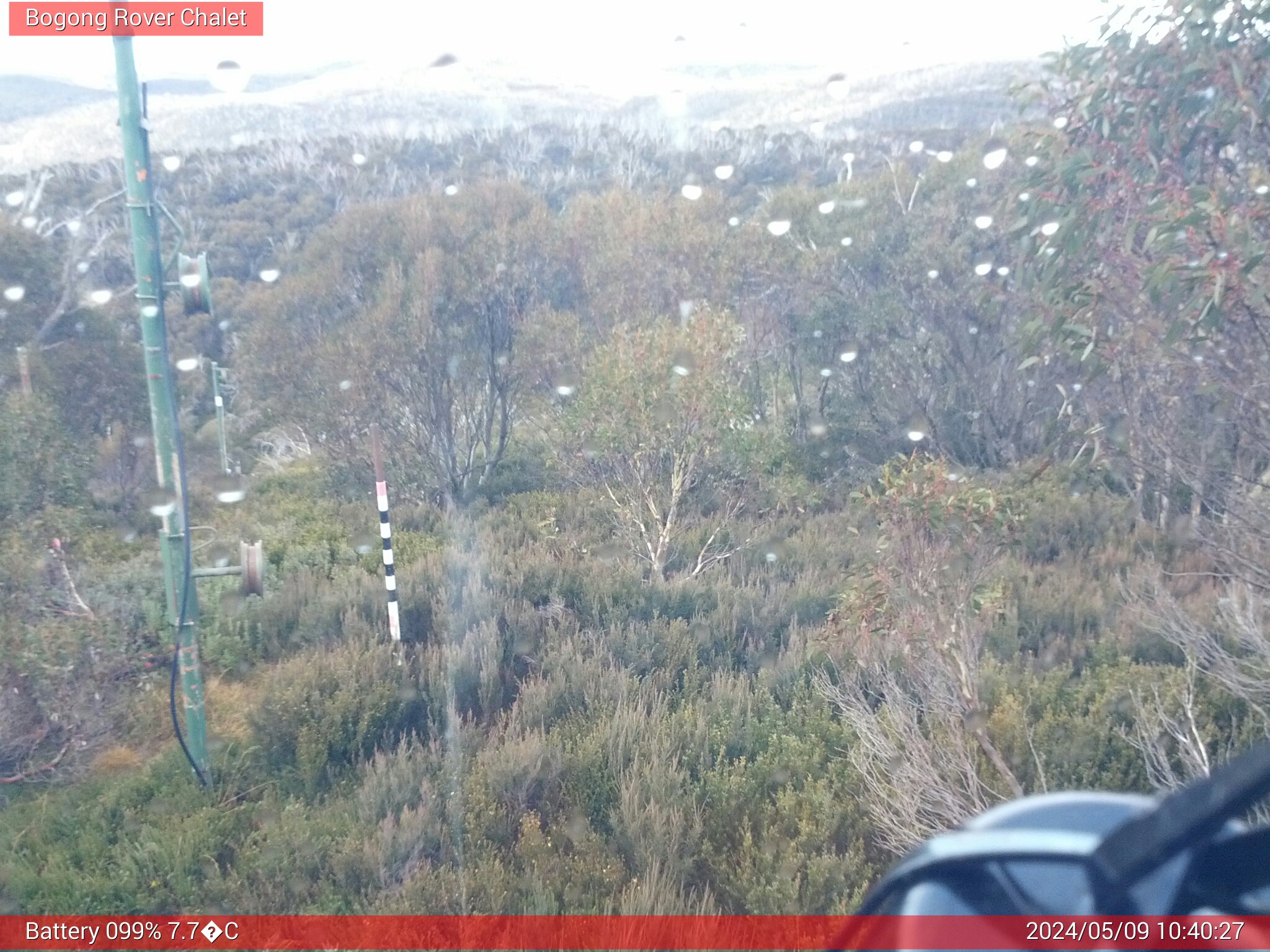 Bogong Web Cam 10:40am Thursday 9th of May 2024