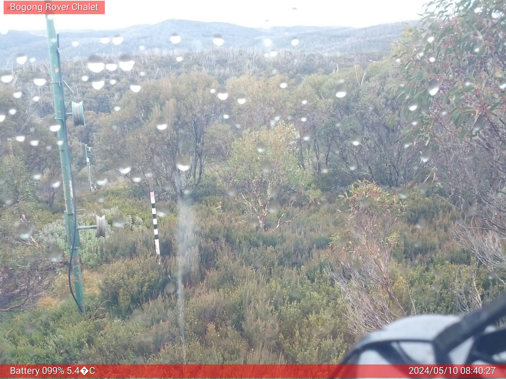 Bogong Web Cam 8:40am Friday 10th of May 2024