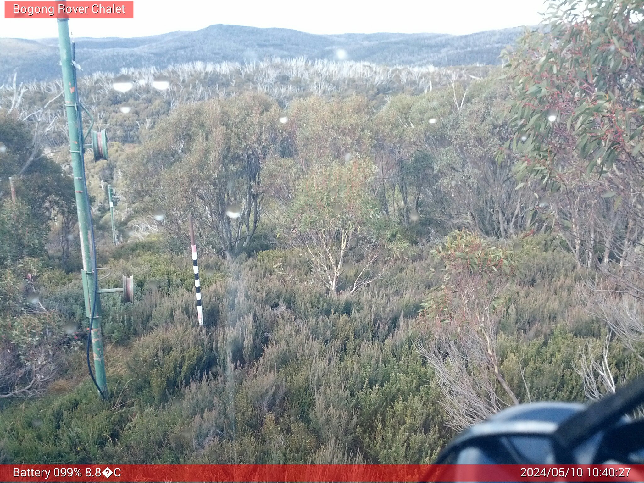 Bogong Web Cam 10:40am Friday 10th of May 2024