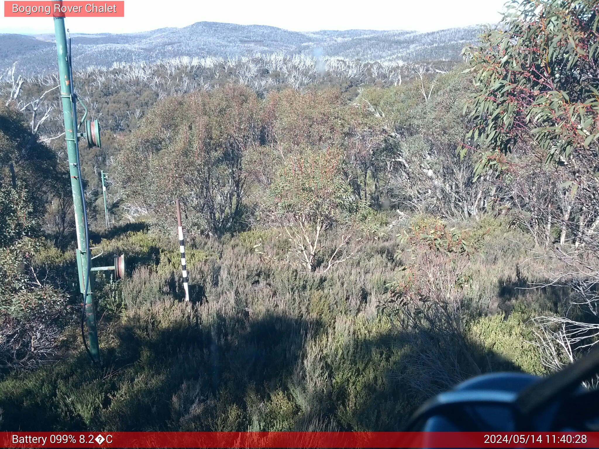 Bogong Web Cam 11:40am Tuesday 14th of May 2024