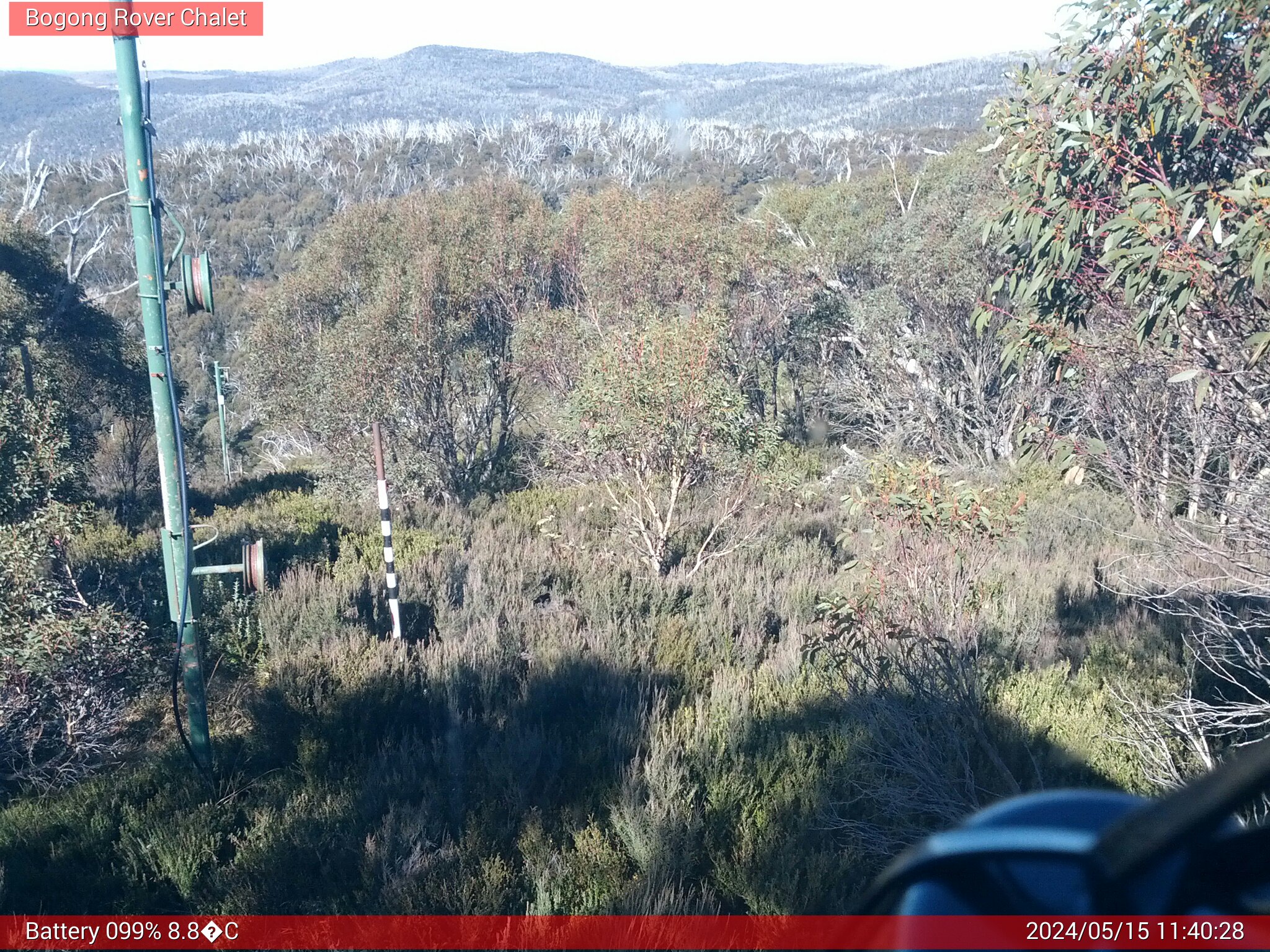 Bogong Web Cam 11:40am Wednesday 15th of May 2024