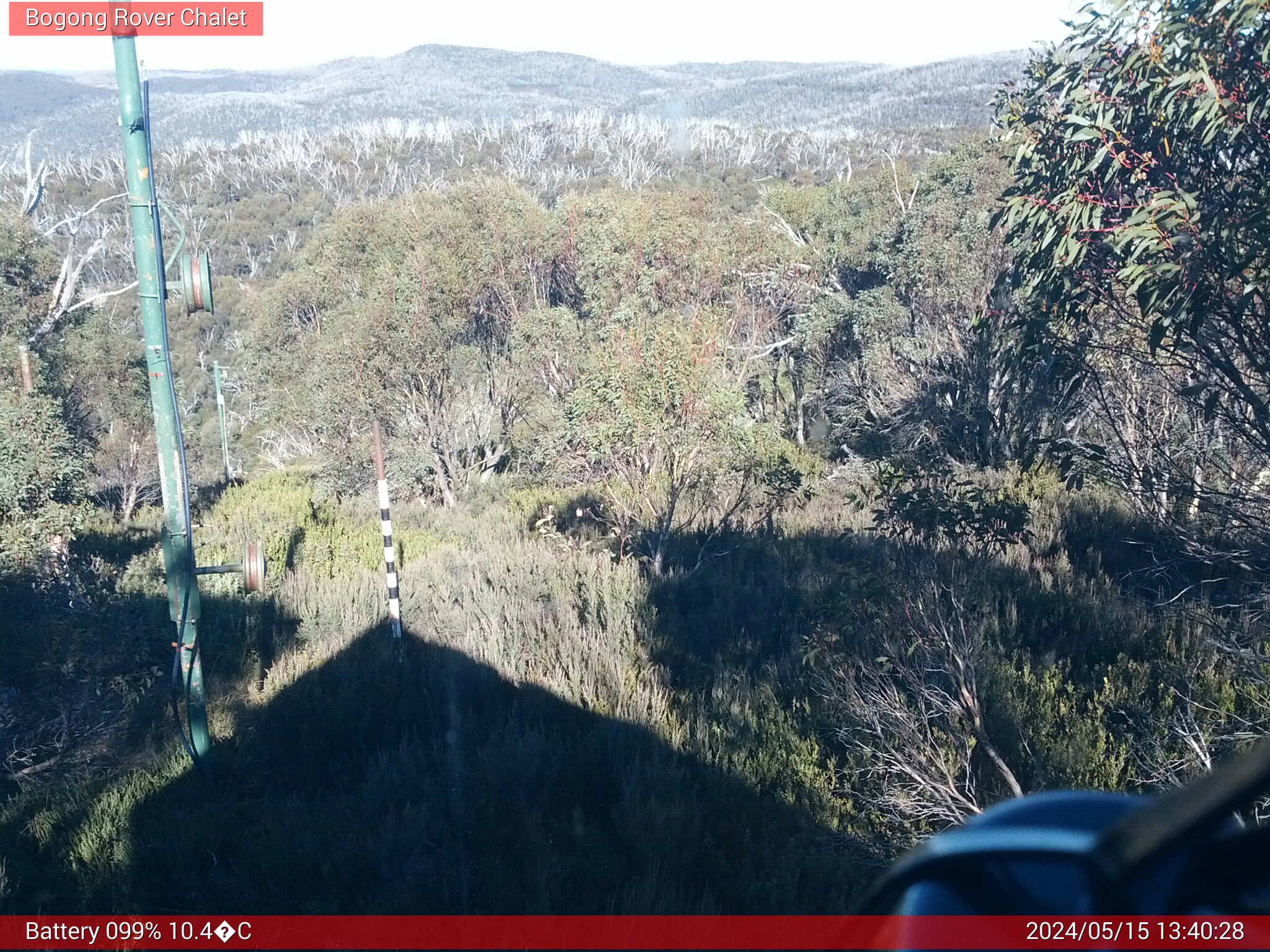 Bogong Web Cam 1:40pm Wednesday 15th of May 2024