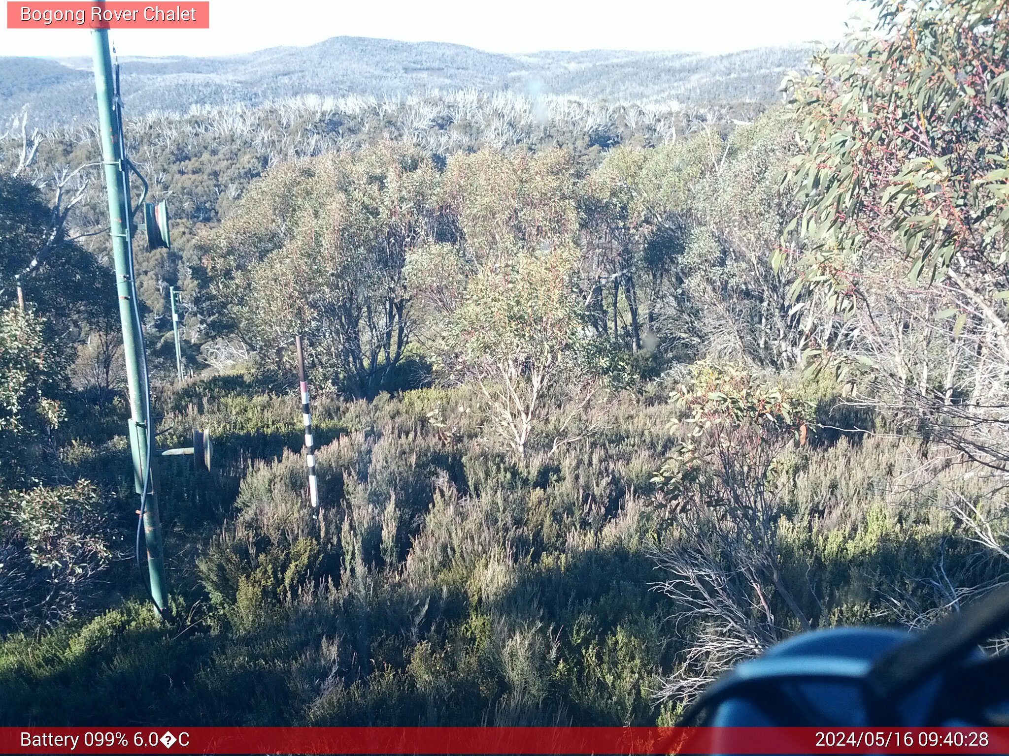 Bogong Web Cam 9:40am Thursday 16th of May 2024