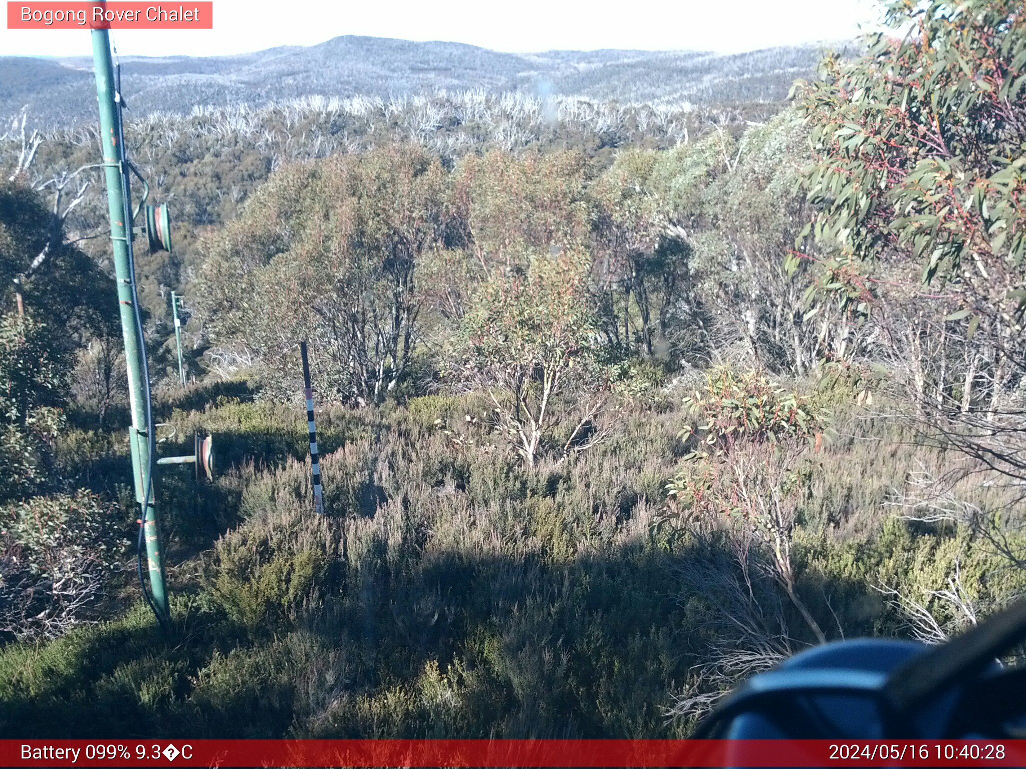 Bogong Web Cam 10:40am Thursday 16th of May 2024