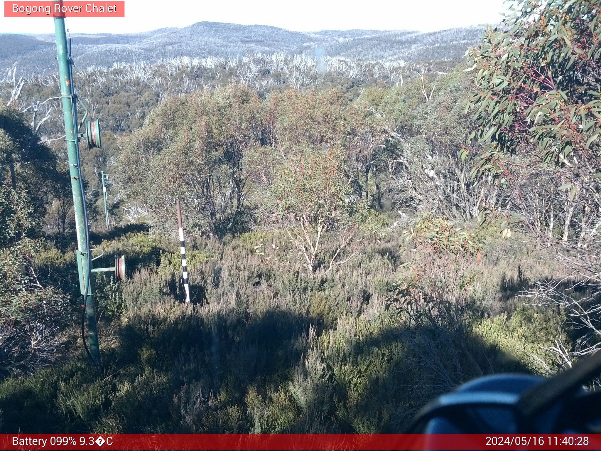 Bogong Web Cam 11:40am Thursday 16th of May 2024