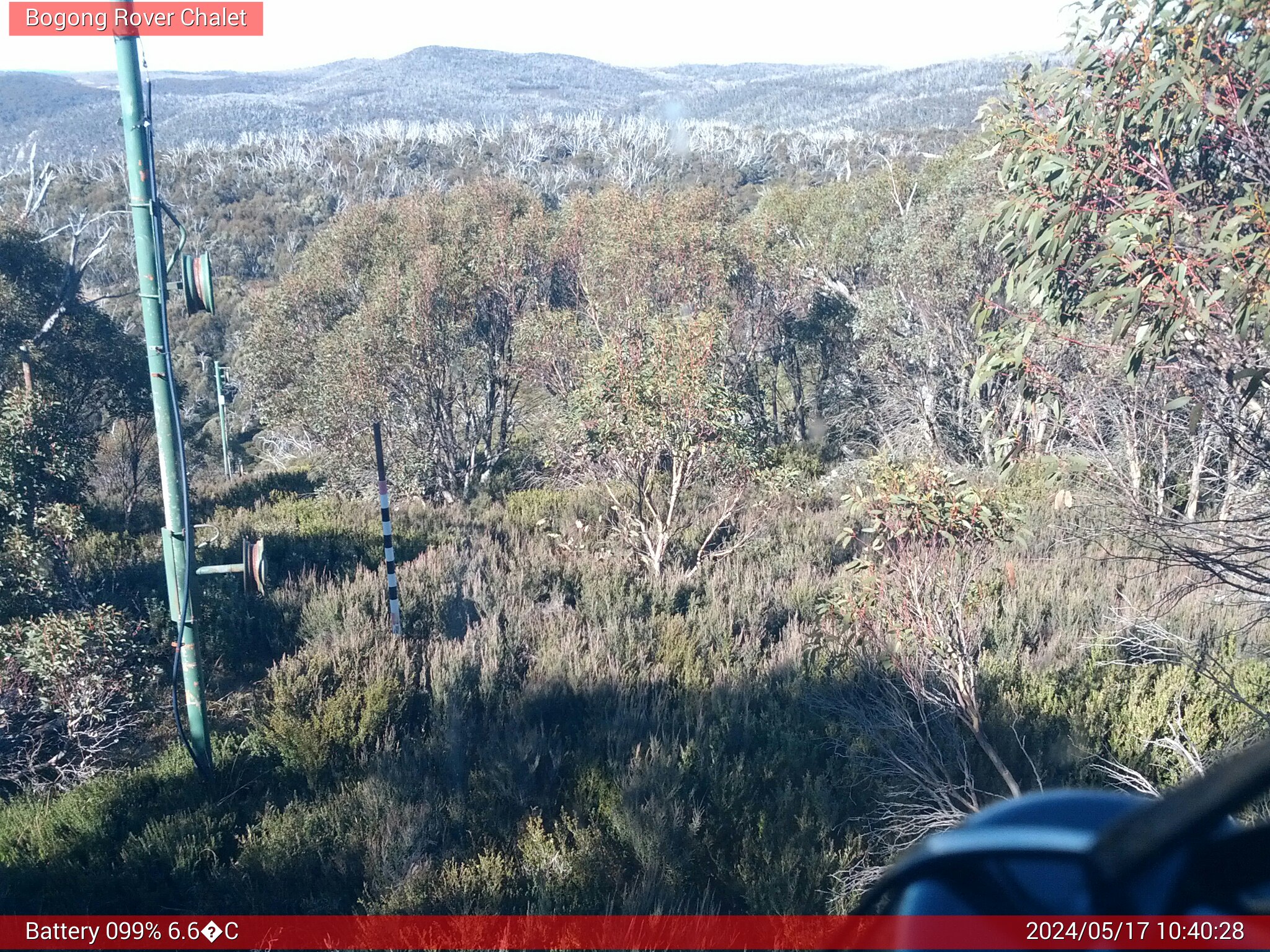 Bogong Web Cam 10:40am Friday 17th of May 2024